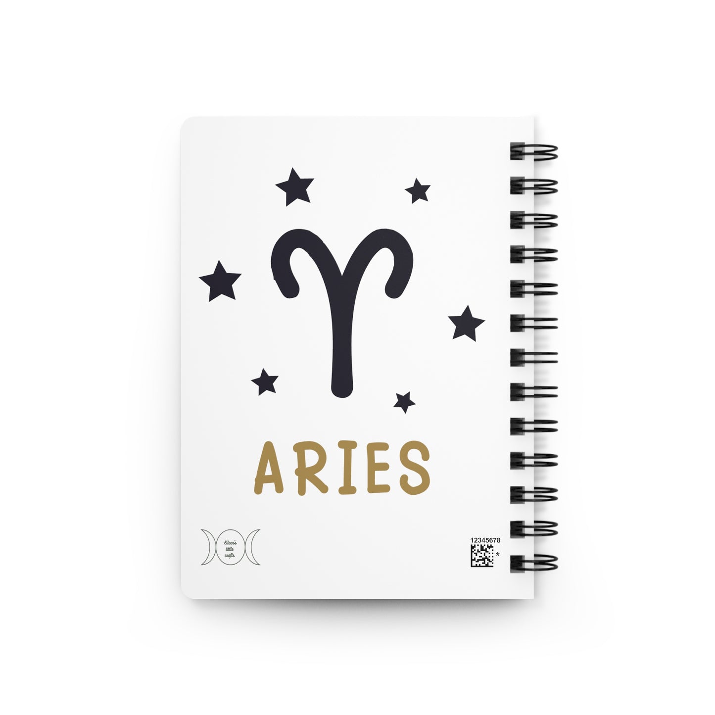 Aries, Spiral Bound Journal