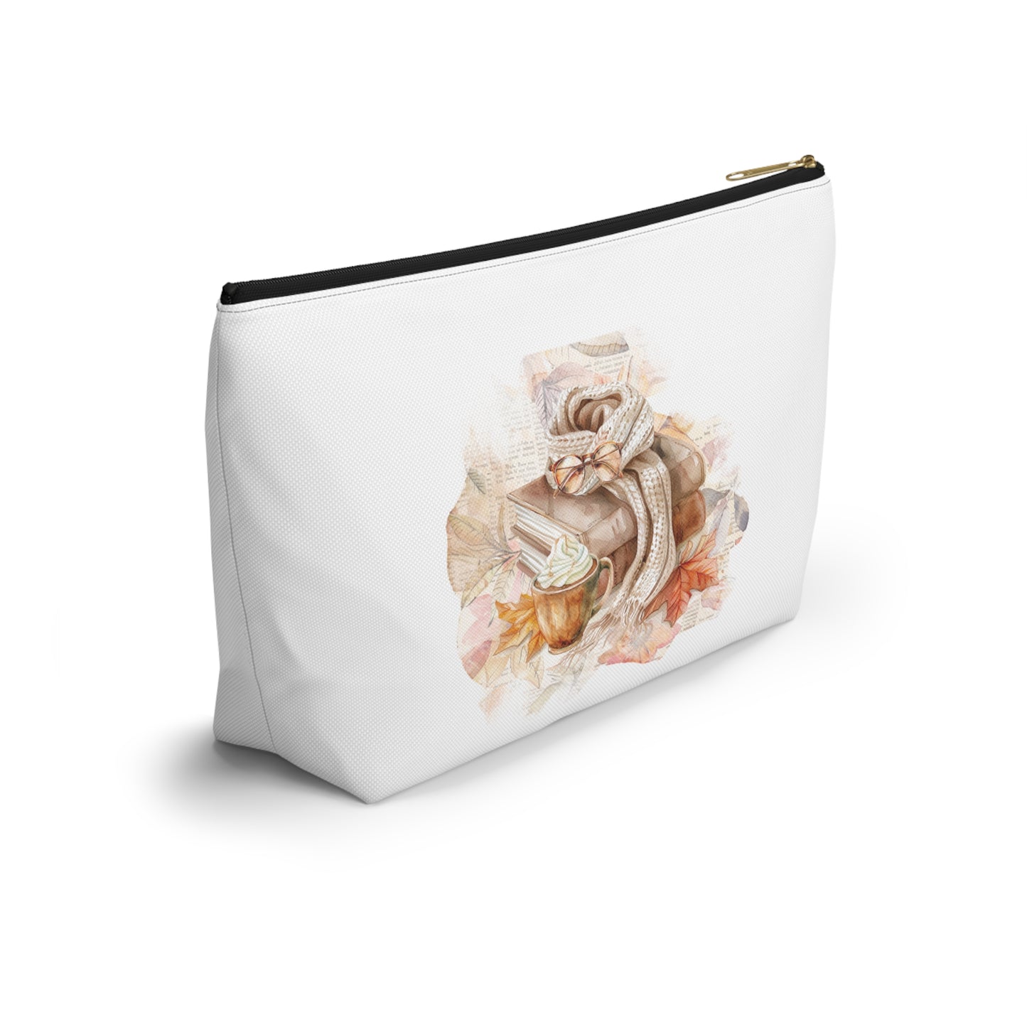 #autumn,  Accessory Pouch w T-bottom