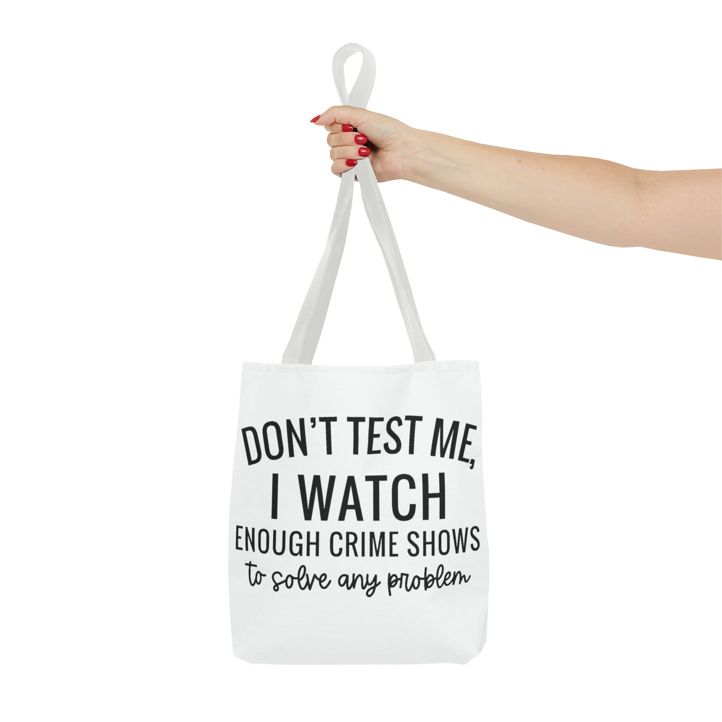 True crime watchers, Tote Bag (AOP)