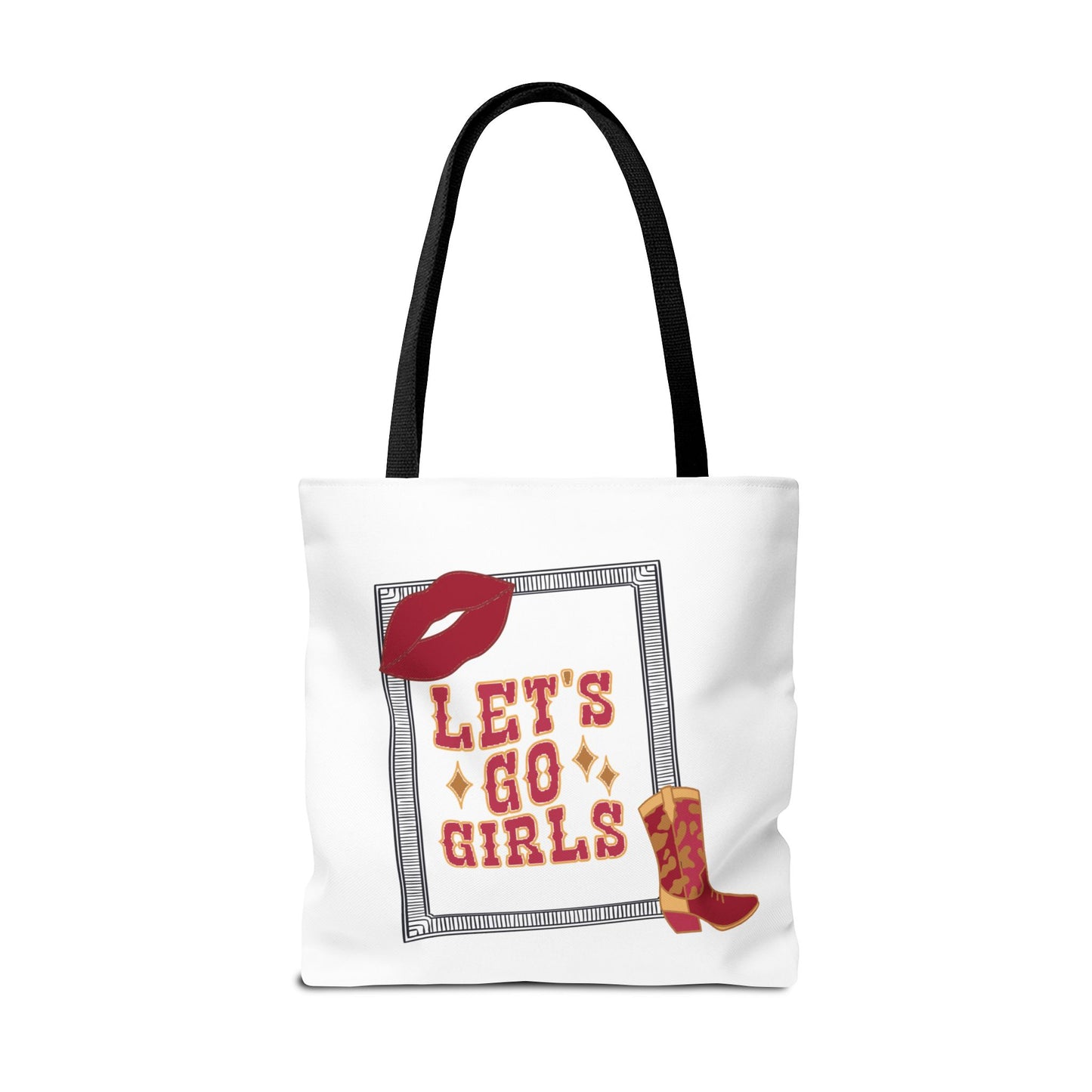 Let’s go girls Tote Bag (AOP)