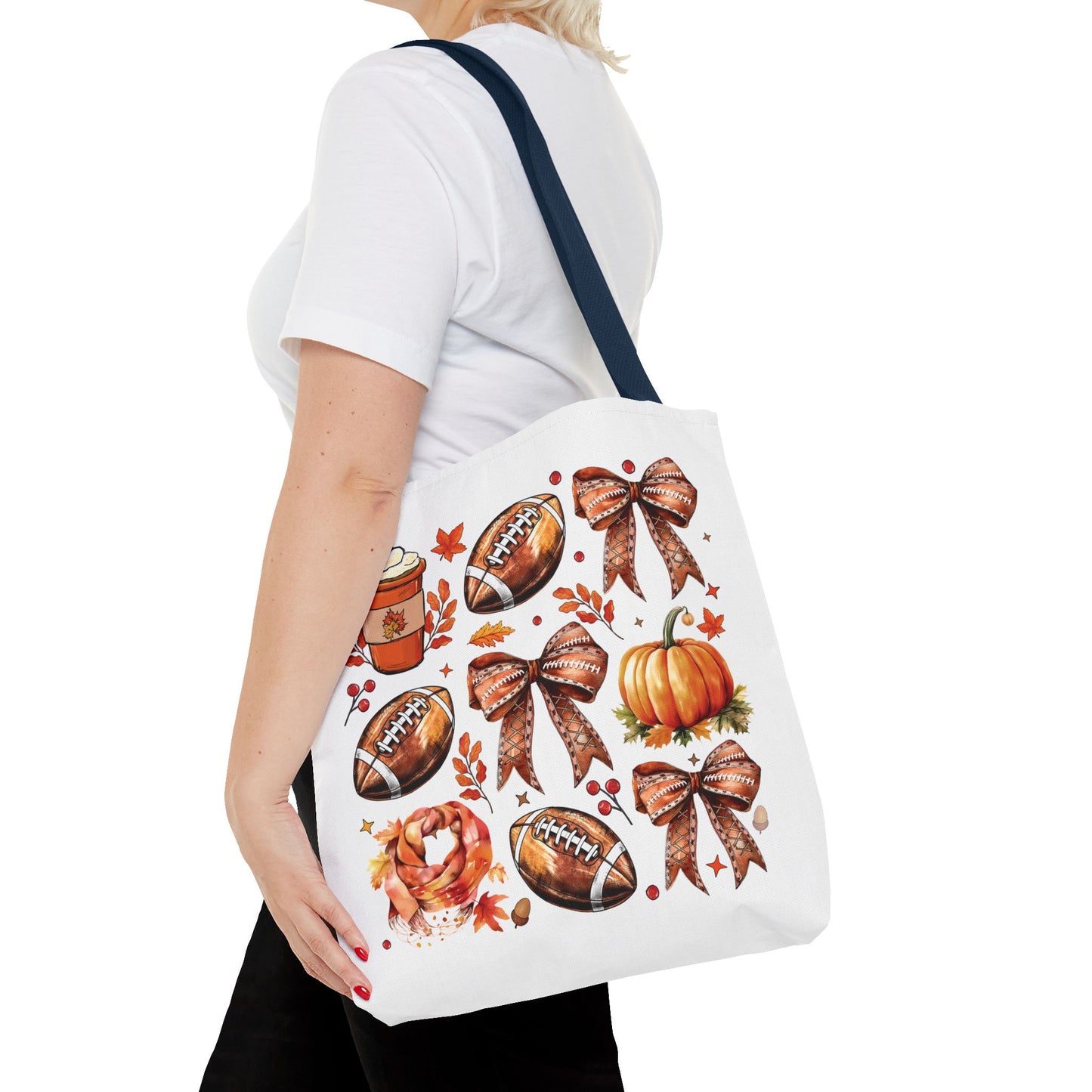 Fall and bows, Tote Bag (AOP)