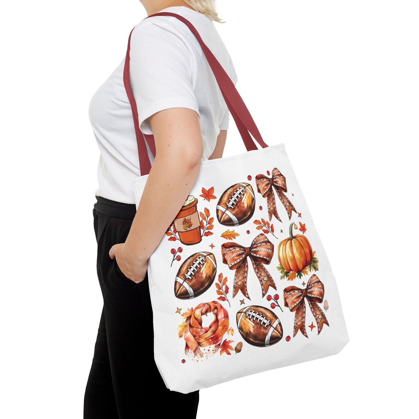 Fall and bows, Tote Bag (AOP)