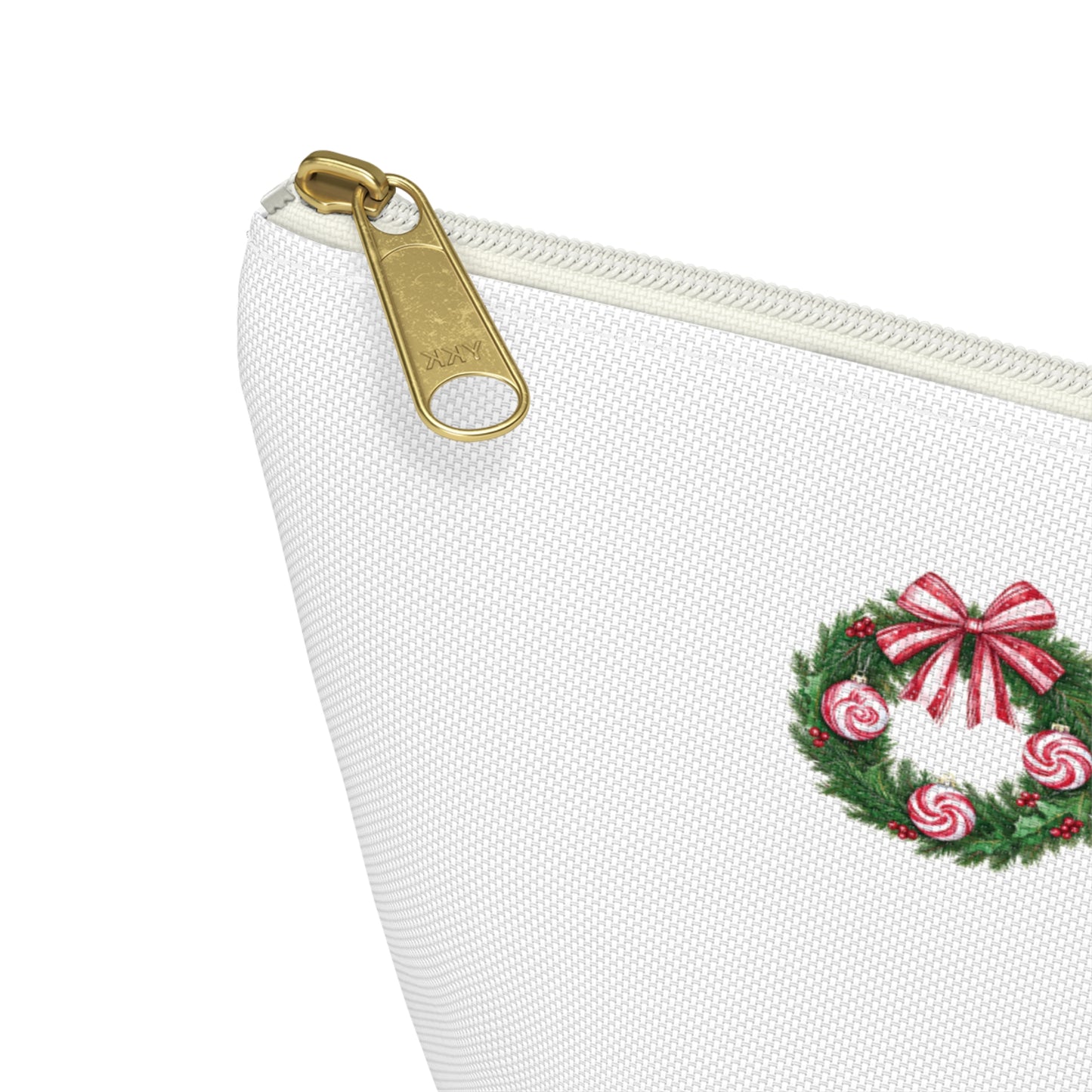 Peppermint Christmas,  Accessory Pouch w T-bottoms