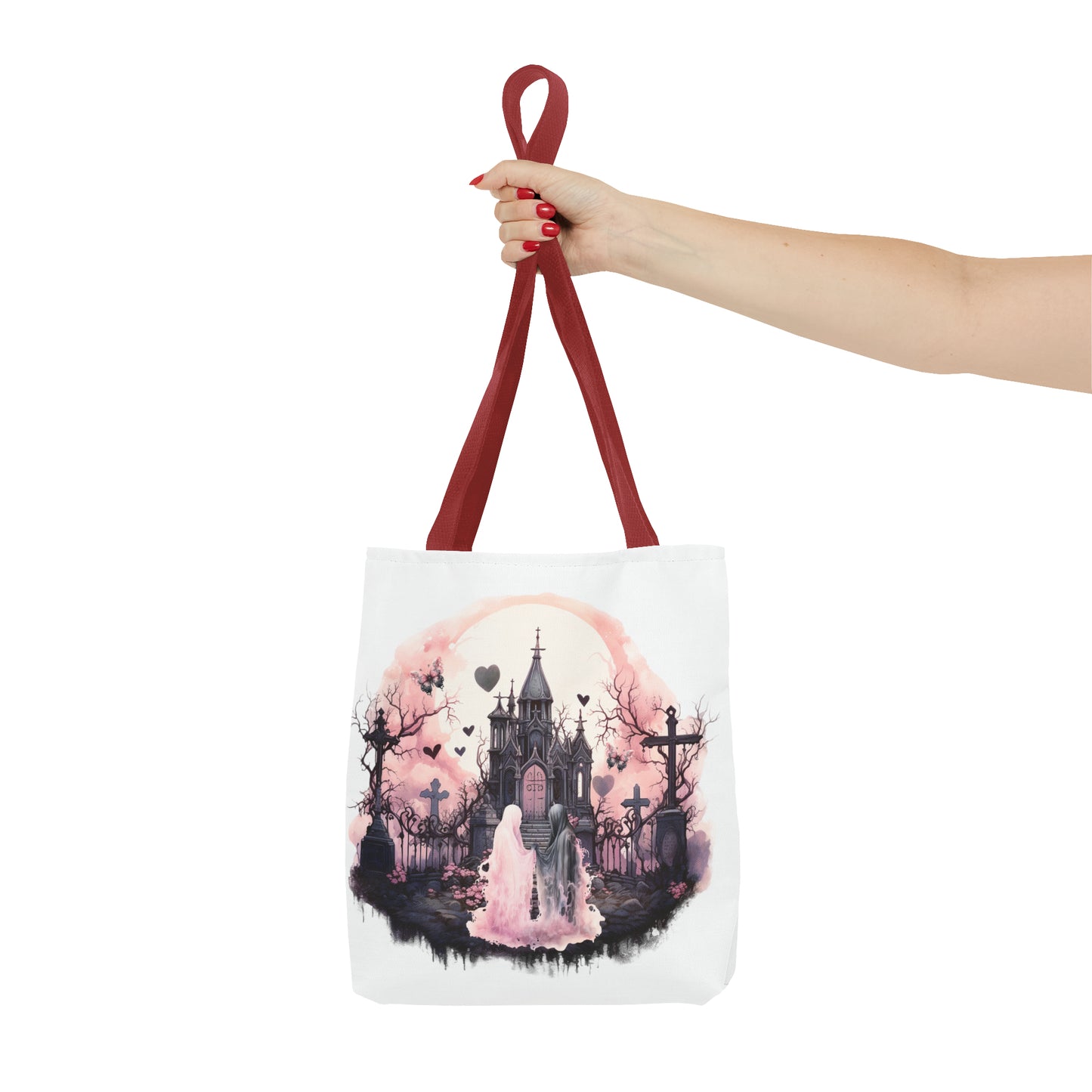 Even in death… we never part, Tote Bag (AOP)