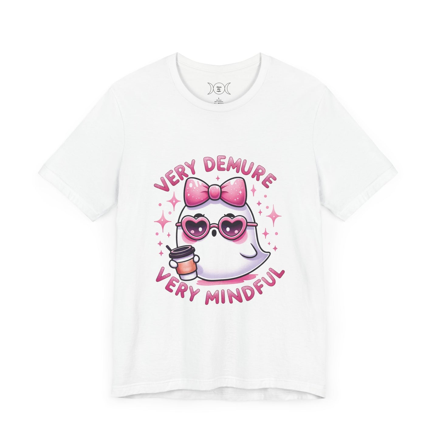 Very demure, Unisex Jersey Short Sleeve Tee (no sleeve design)