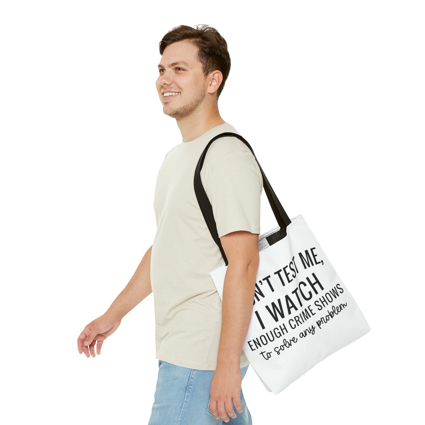 True crime watchers, Tote Bag (AOP)