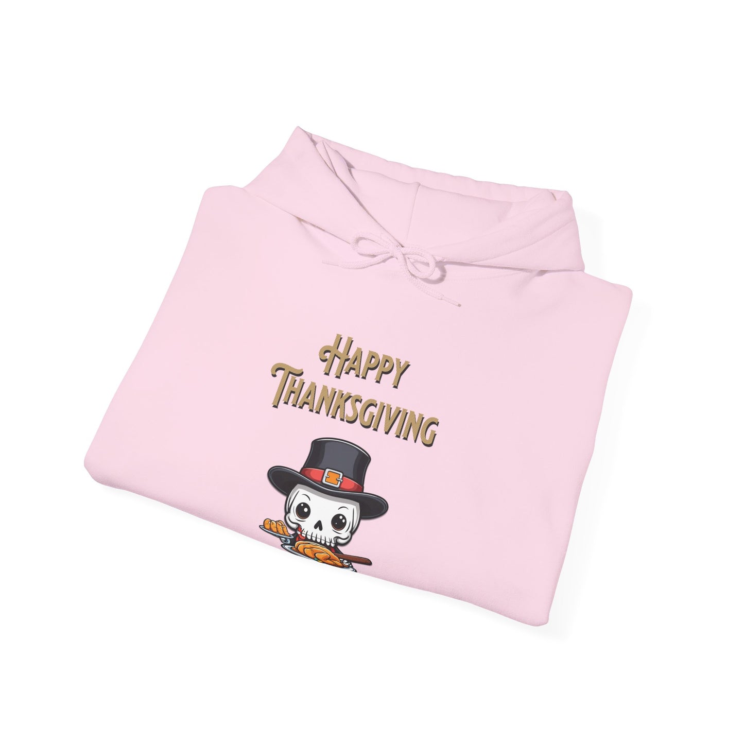 Happy thanksgiving ,  Unisex Heavy Blend™ Hooded Sweatshirt (no side arm design)