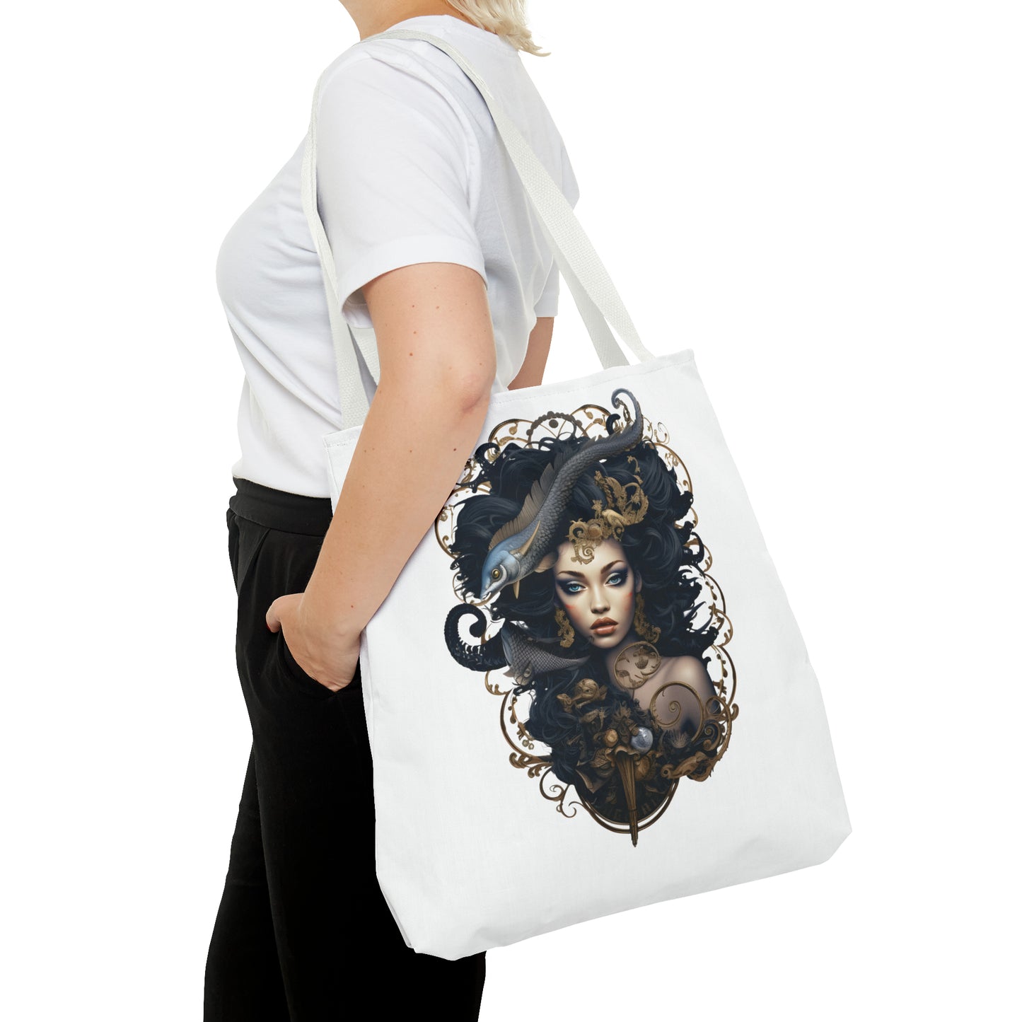 Pisces, Tote Bag (AOP)