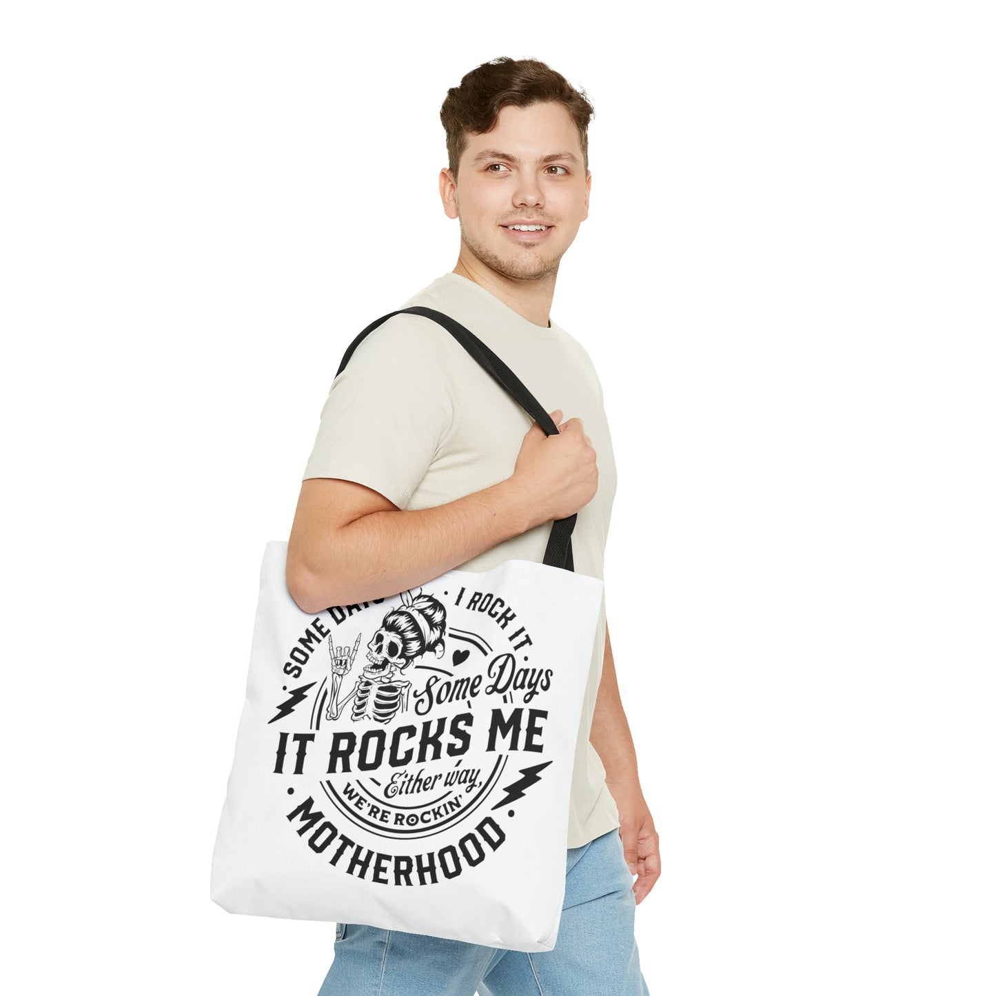 Rocking motherhood,Tote Bag (AOP)