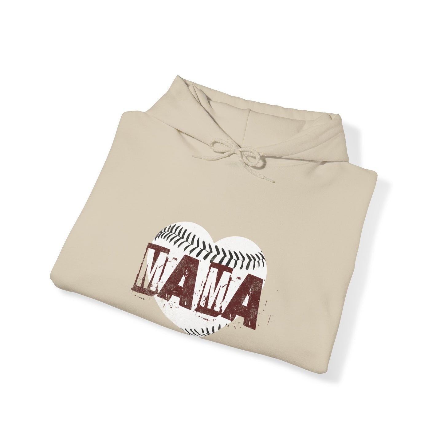 Baseball mama,  Unisex Heavy Blend™ Hooded Sweatshirt (no side arm design)