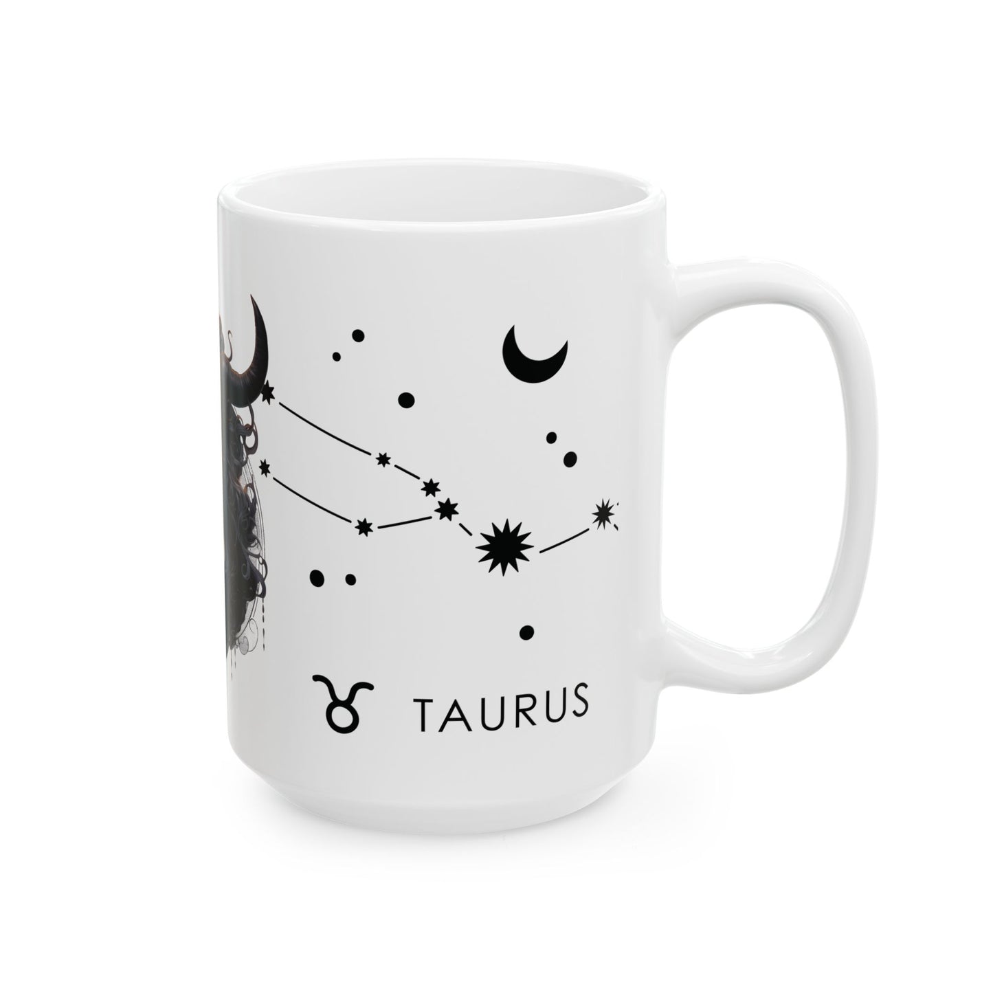 Taurus, Ceramic Mug, 11oz & 15 oz