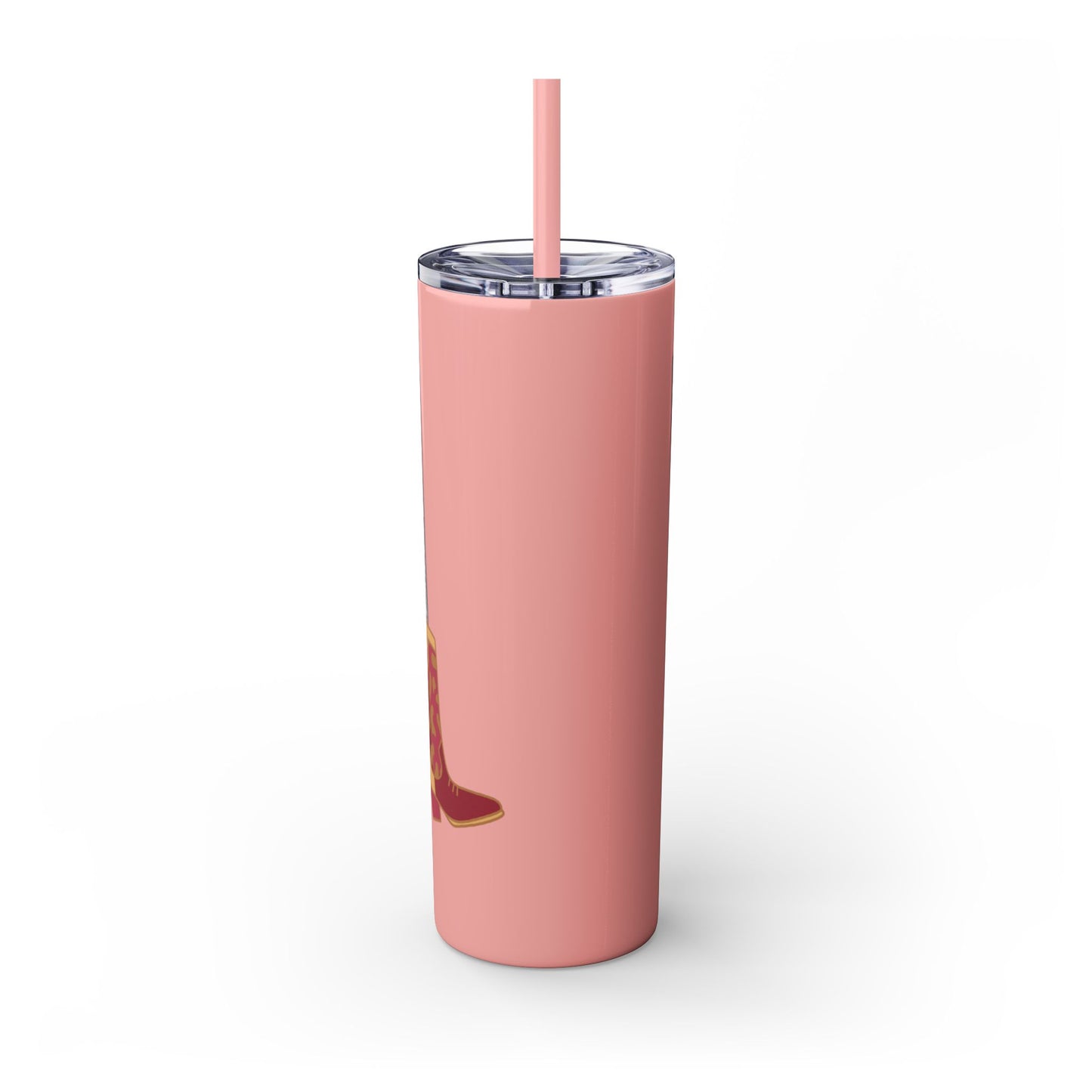 Let’s go girls, Skinny Tumbler with Straw, 20oz