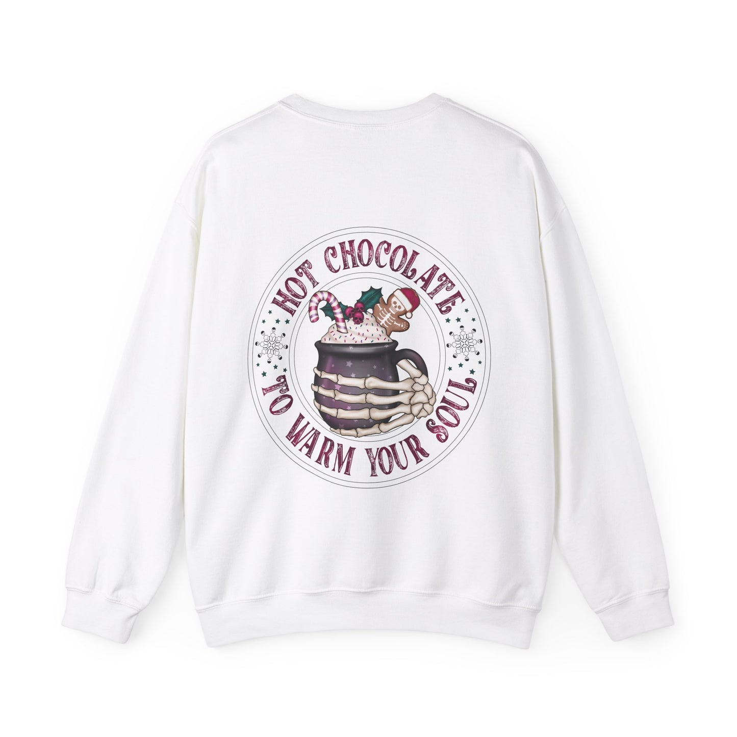 Hot chocolate to warm up my soul, ™ Crewneck Sweatshirt ( no sleeve design )