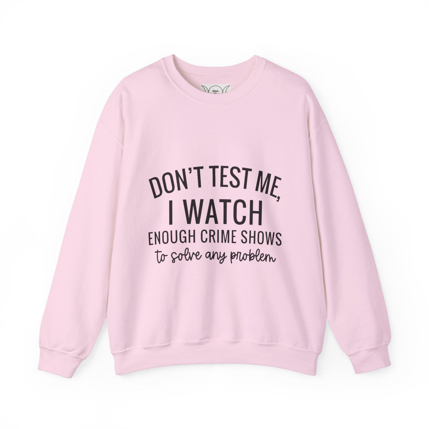 True crime watcher, ™ Crewneck Sweatshirt  ( no side arm design)