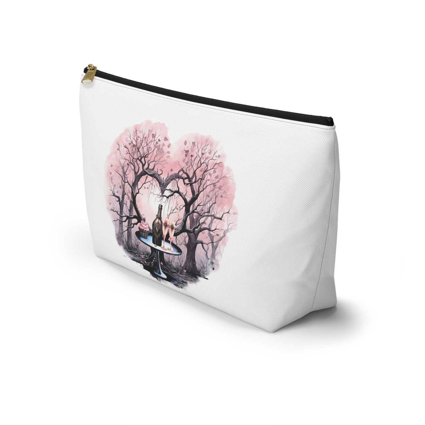 Even in death… we never part, , Accessory Pouch w T-bottom