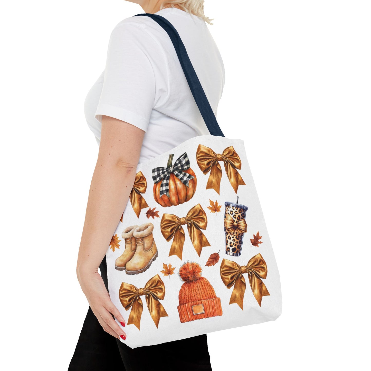 Fall and bows, Tote Bag (AOP)