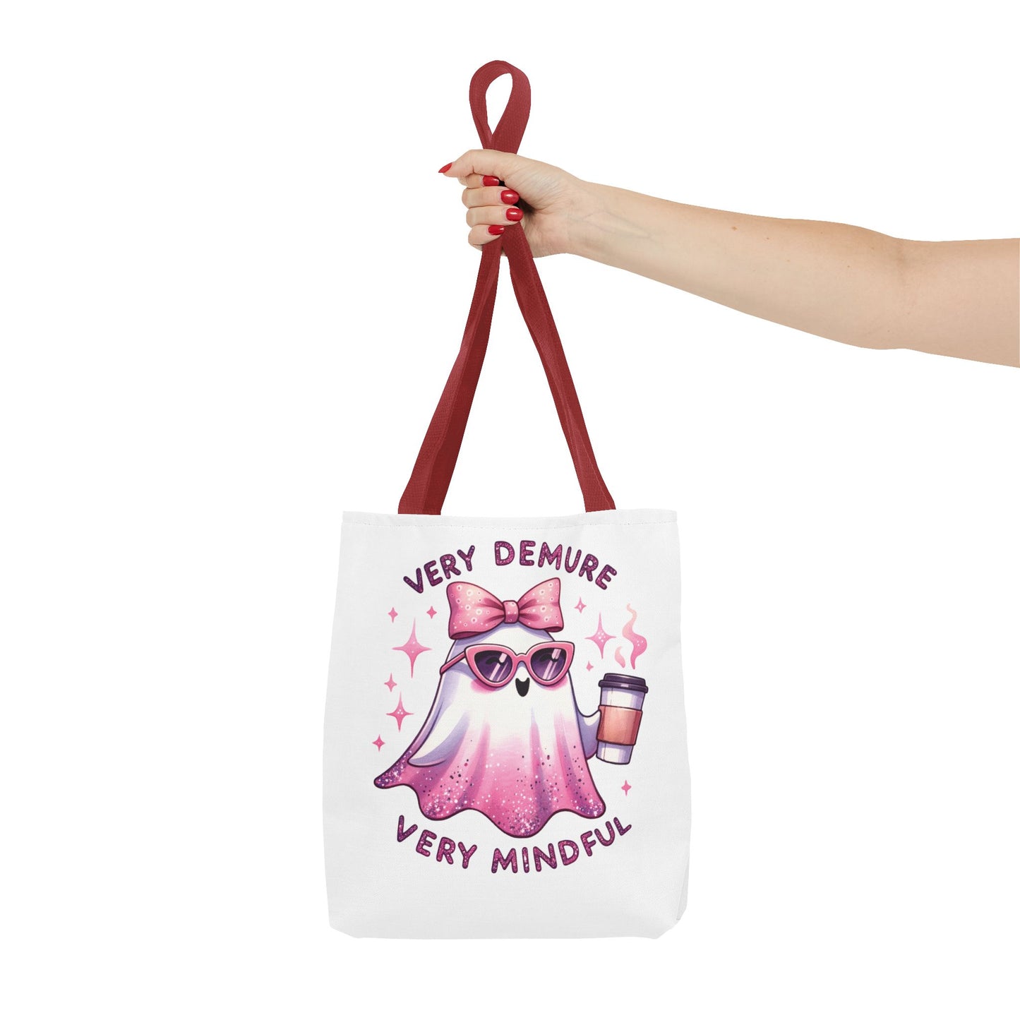 Very demure, Tote Bag (AOP)