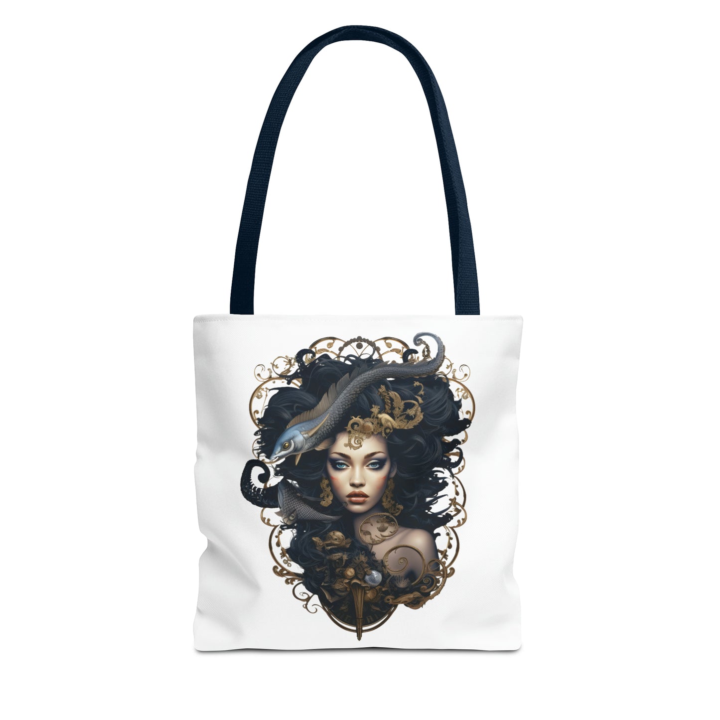 Pisces, Tote Bag (AOP)