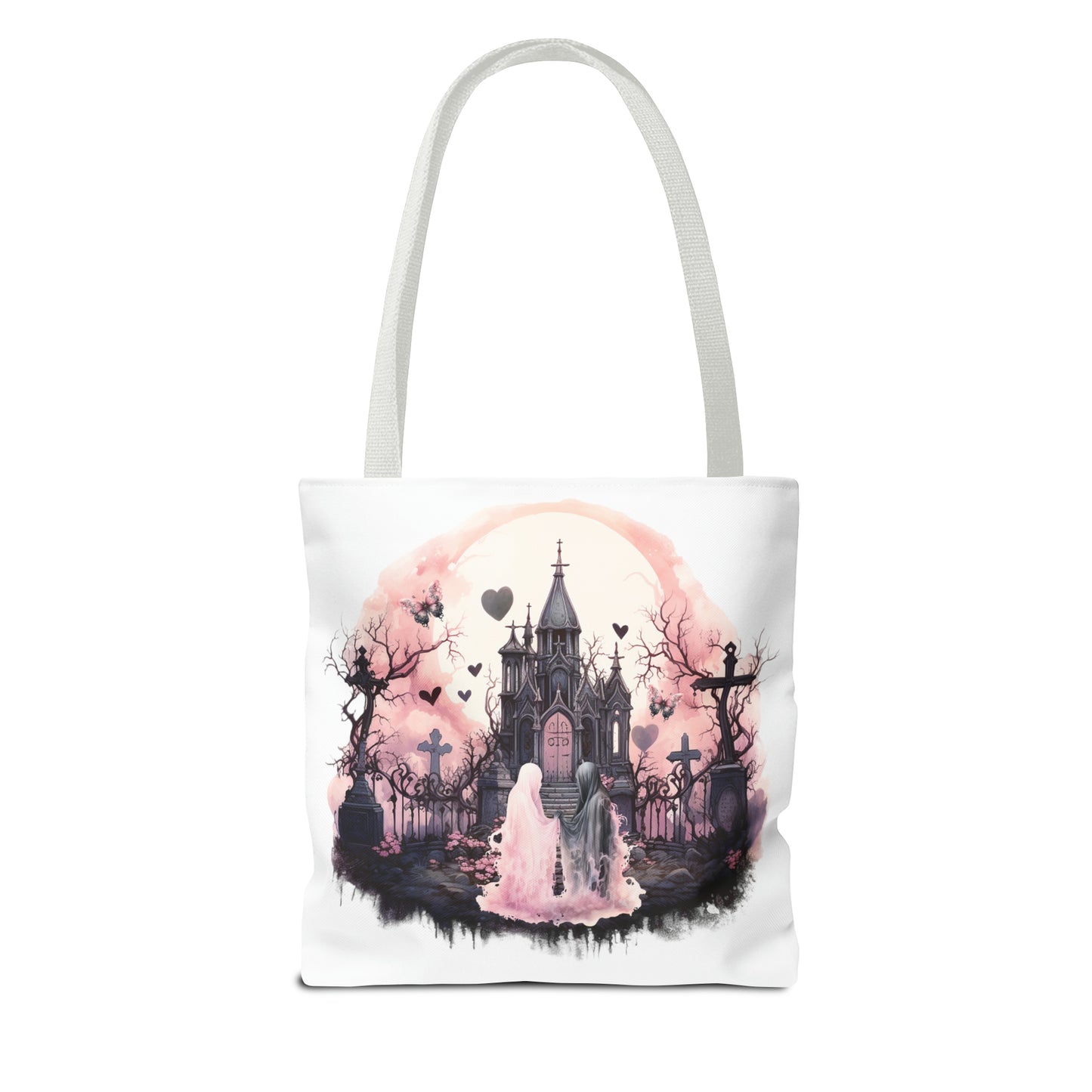 Even in death… we never part, Tote Bag (AOP)