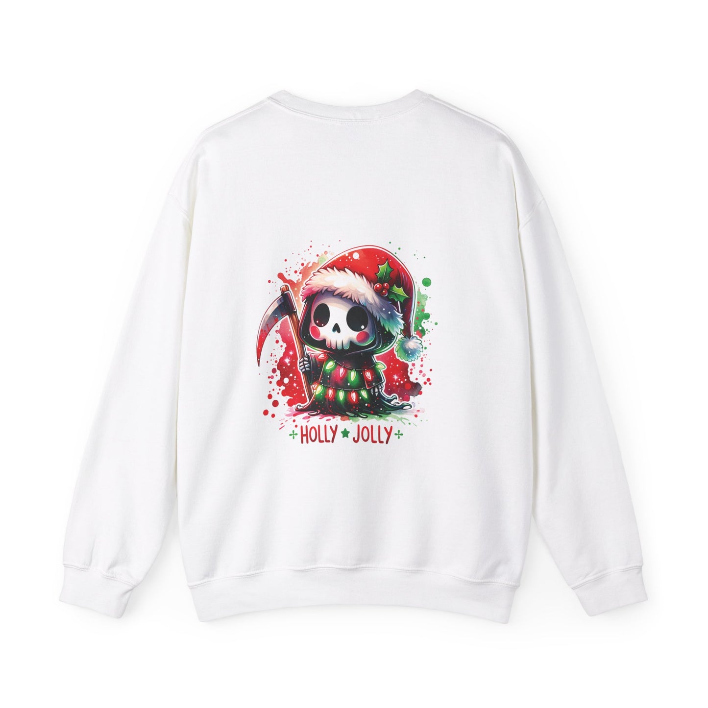 Holly jolly, ™ Crewneck Sweatshirt ( no sleeve design )