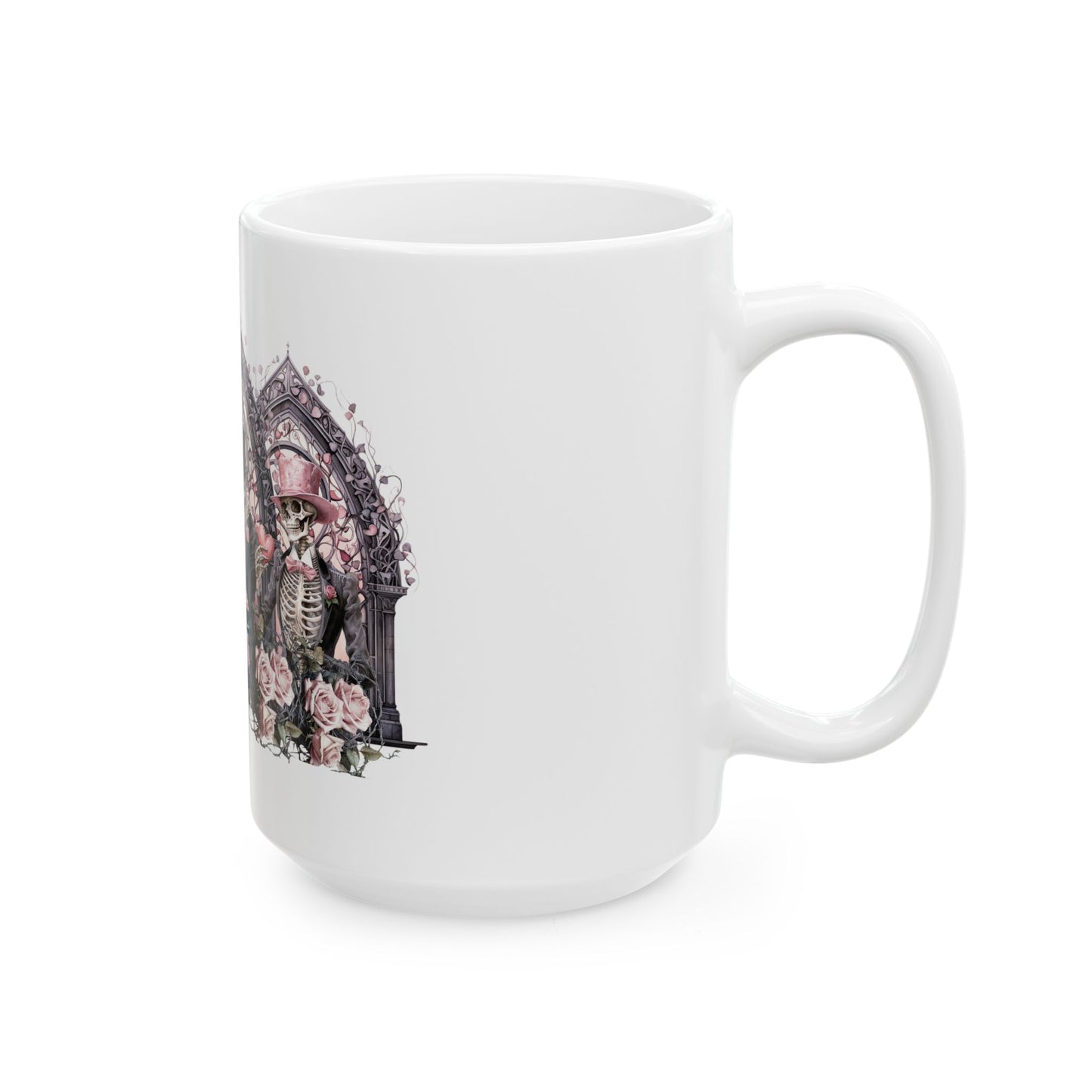 Even in death… we never part, Ceramic Mug 11oz & 15 oz