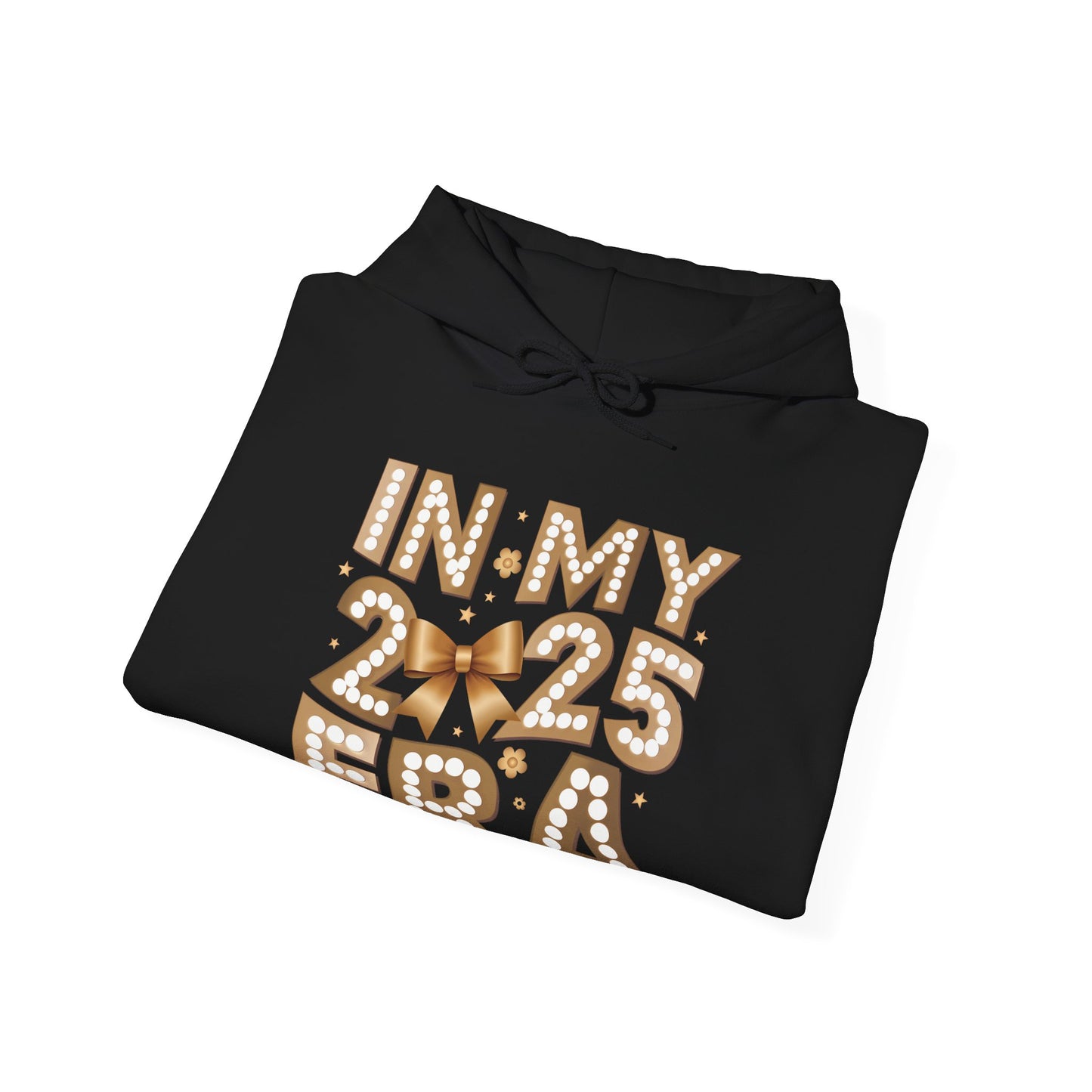 In my 2025 era , Unisex Heavy Blend™ Hooded Sweatshirt (sleeve arm design)