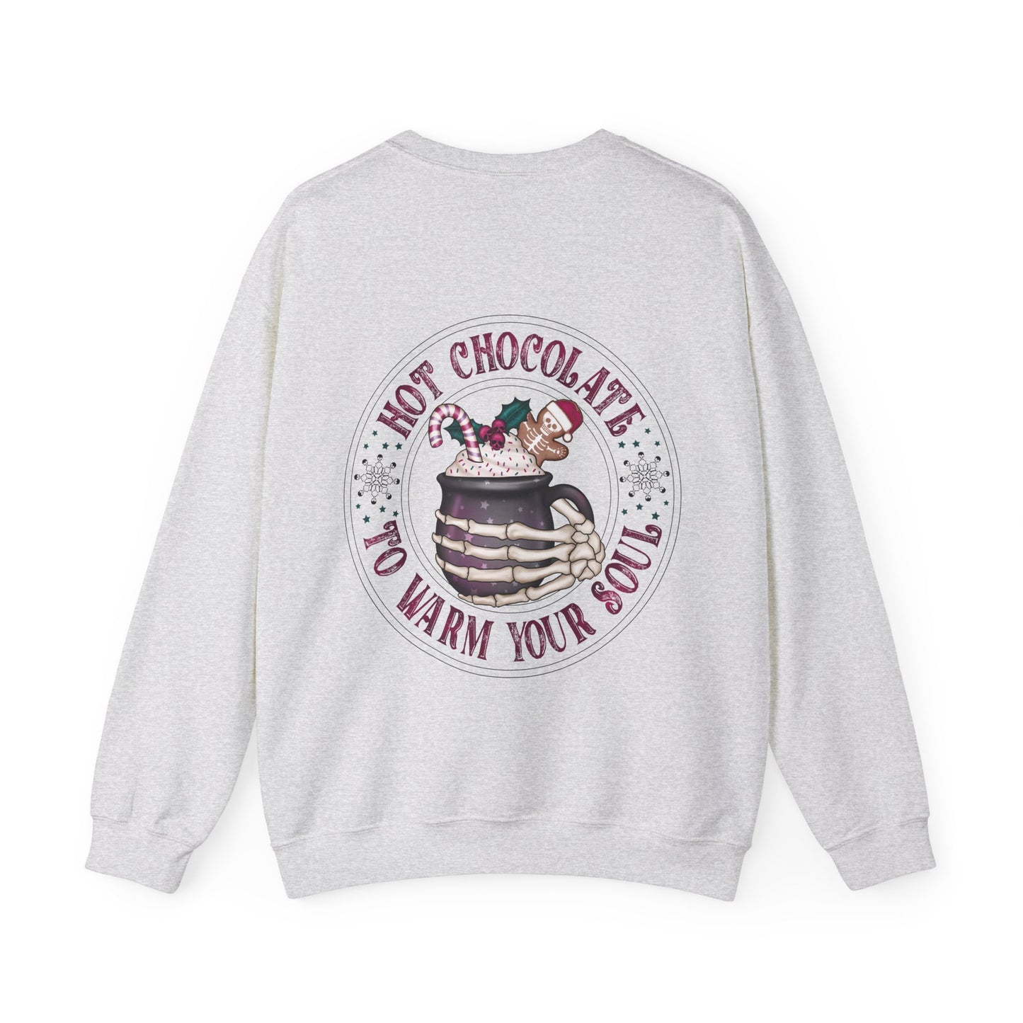 Hot chocolate to warm up my soul, ™ Crewneck Sweatshirt ( no sleeve design )