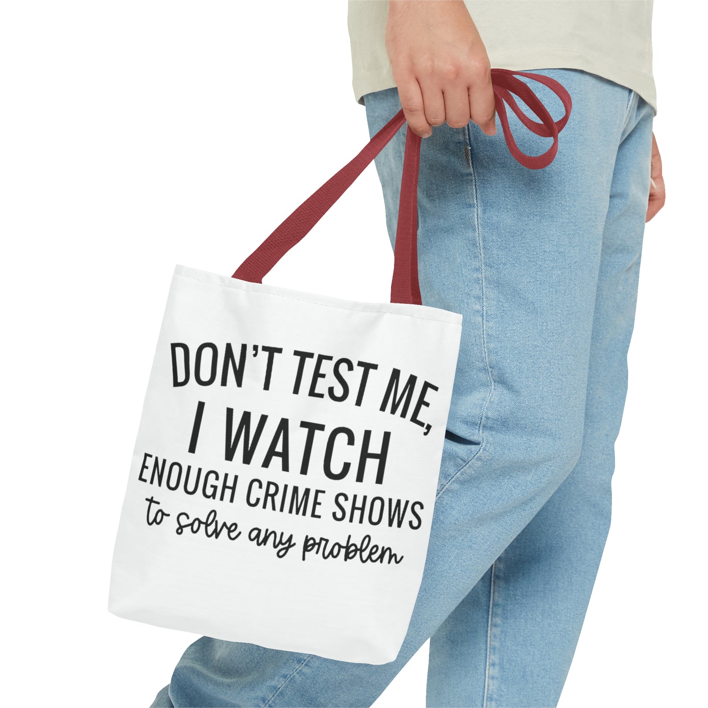 True crime watchers, Tote Bag (AOP)