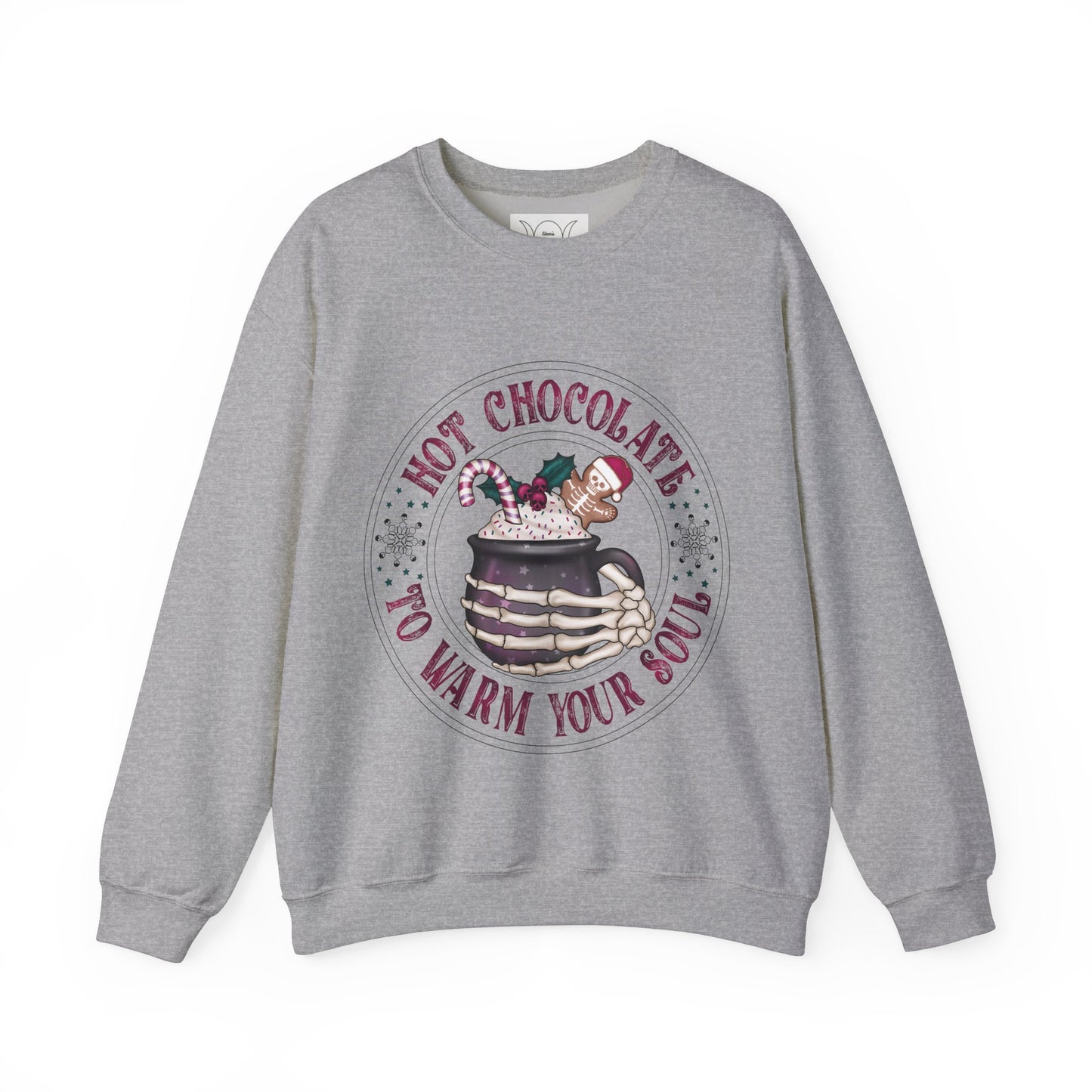 Hot chocolate to warm up my soul, ™ Crewneck Sweatshirt ( no sleeve design )