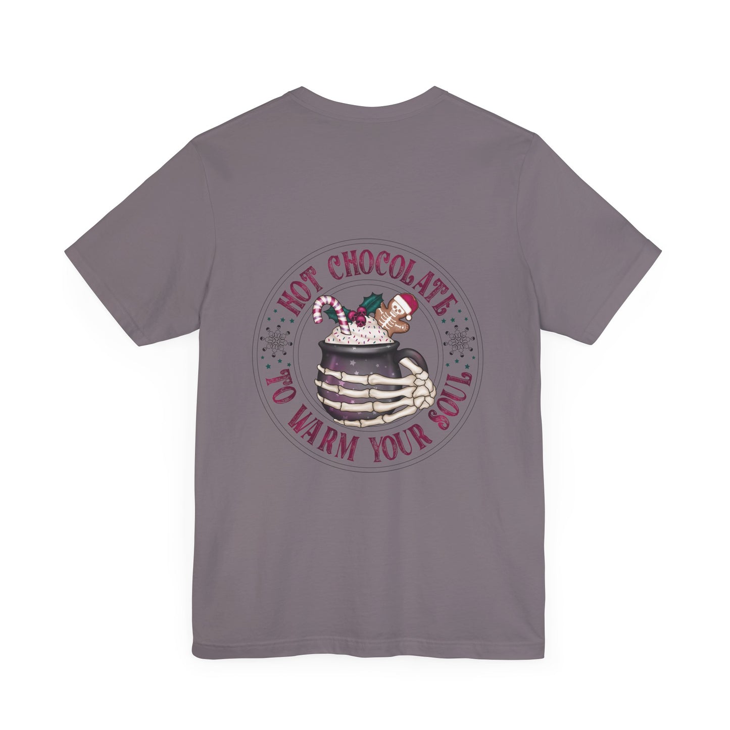 Hot chocolate , Unisex Jersey Short Sleeve Tee ( no sleeve design)