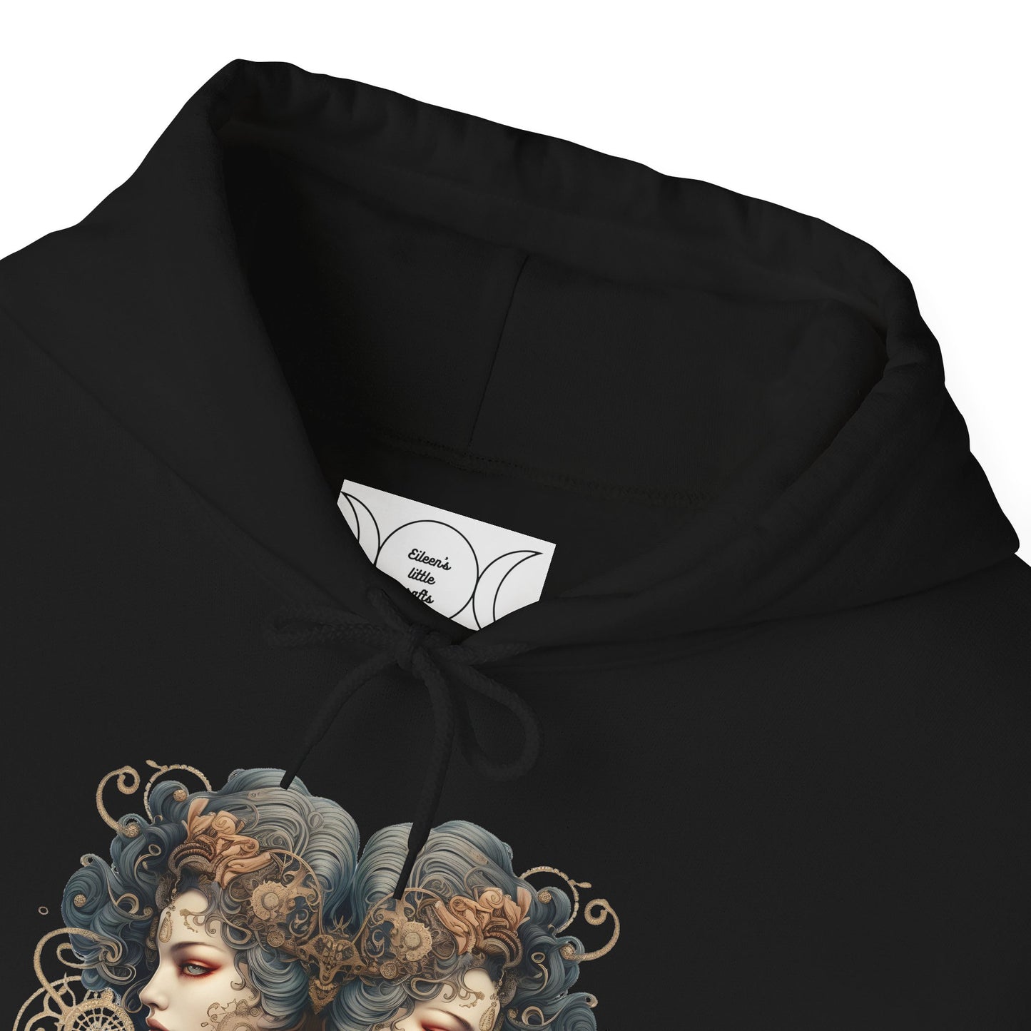 Gemini ,  Unisex Heavy Blend™ Hooded Sweatshirt (no side arm design)