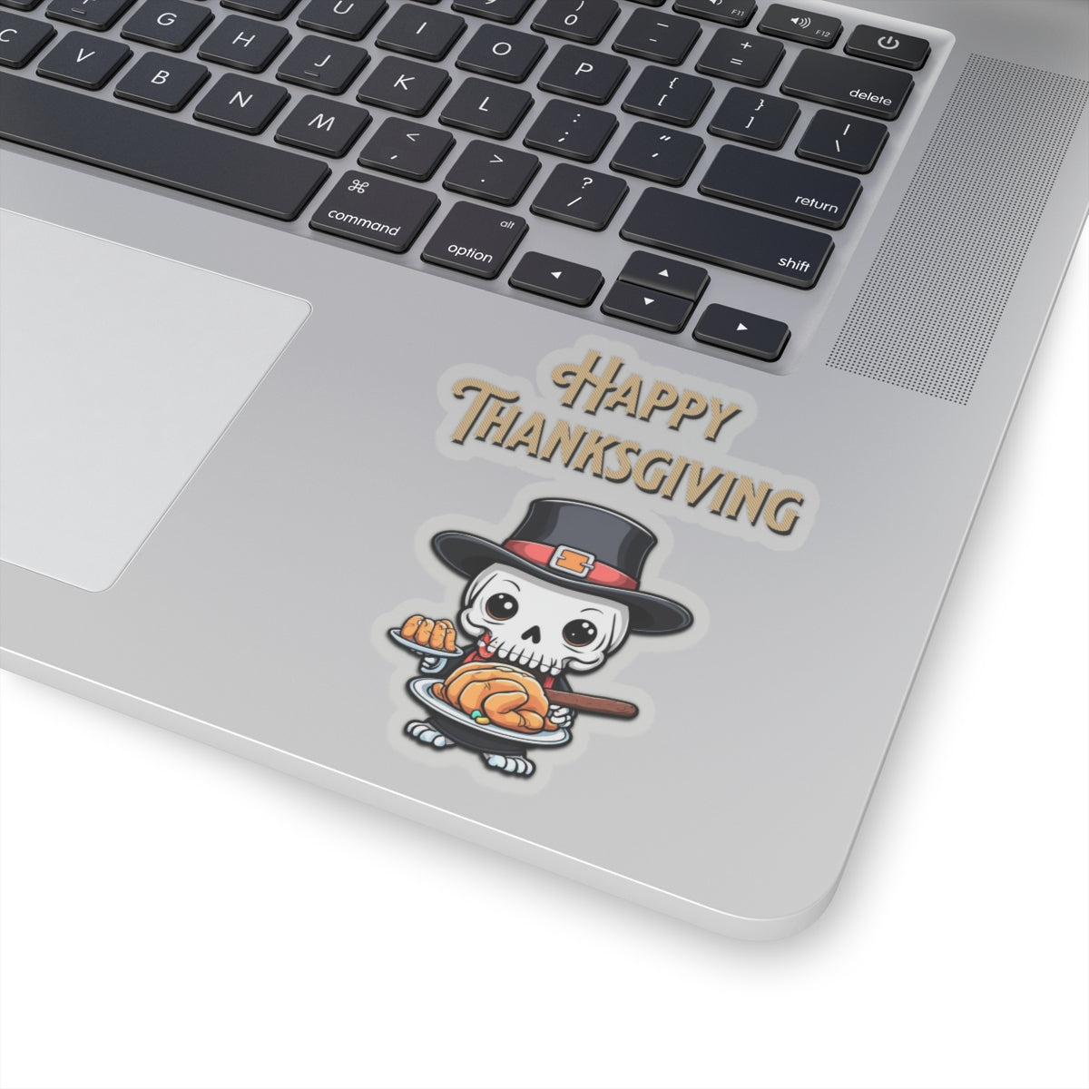 Happy thanksgiving, Kiss-Cut Stickers