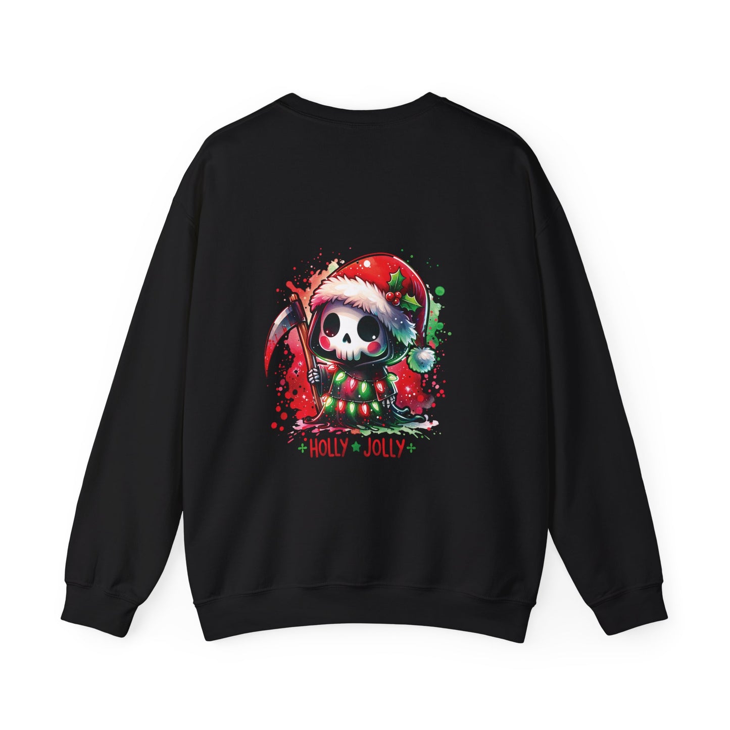 Holly jolly, ™ Crewneck Sweatshirt ( no sleeve design )