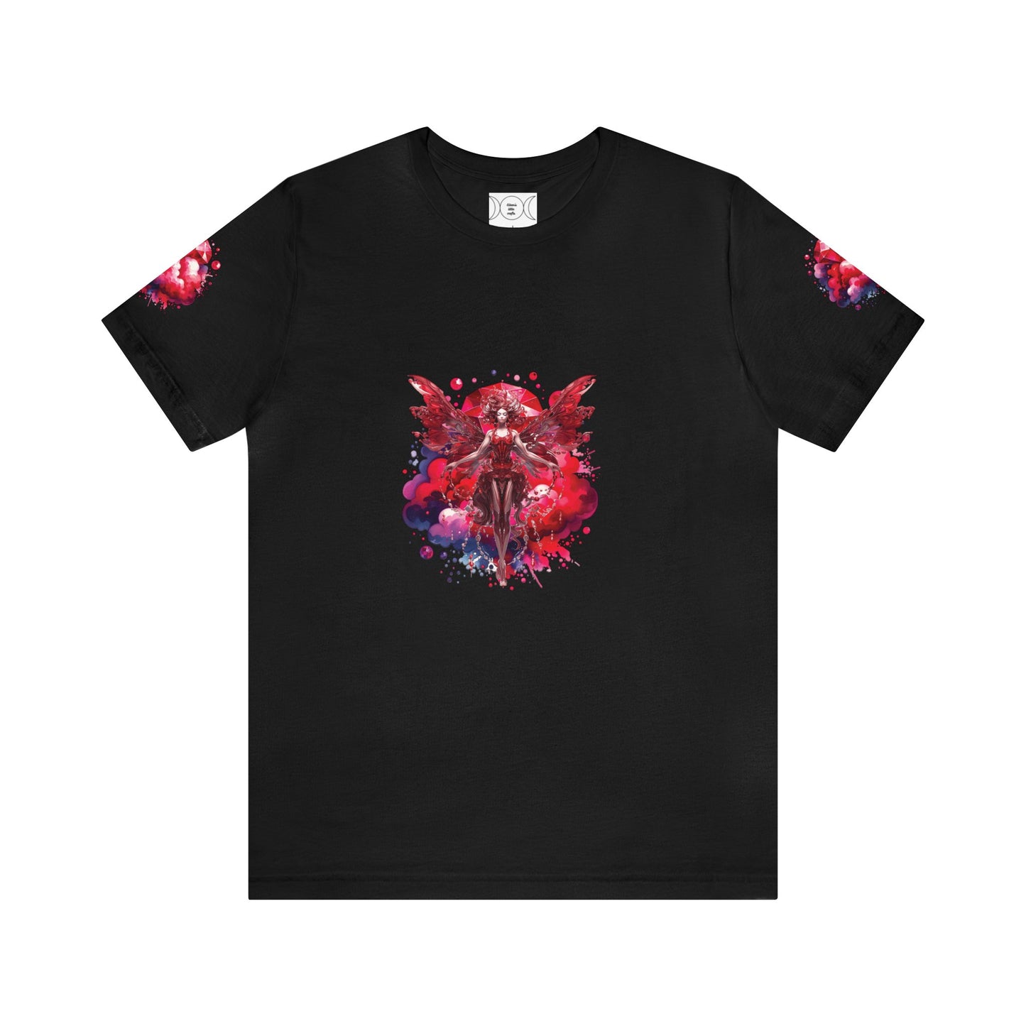 January garnet fairy, Unisex Jersey Short Sleeve