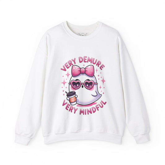 Very demure , ™ Crewneck Sweatshirt ( no sleeve design )