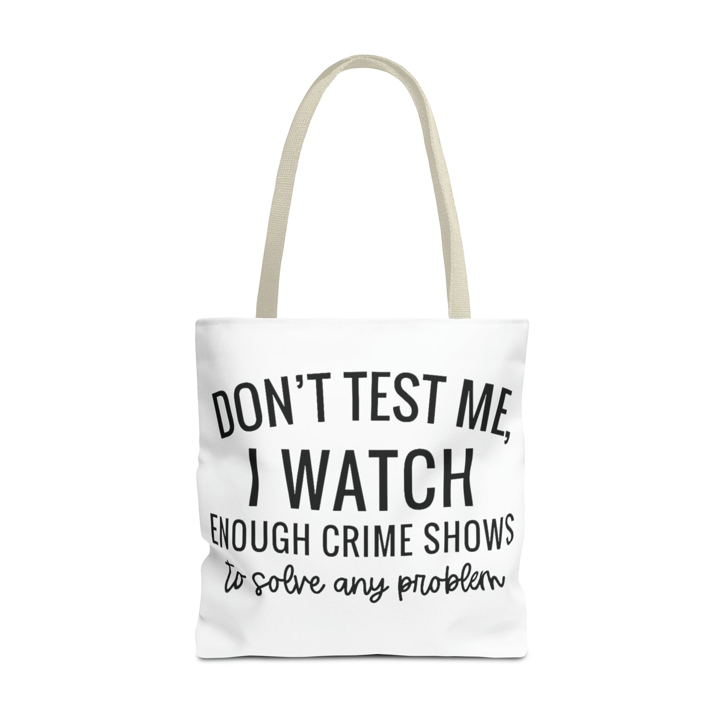 True crime watchers, Tote Bag (AOP)