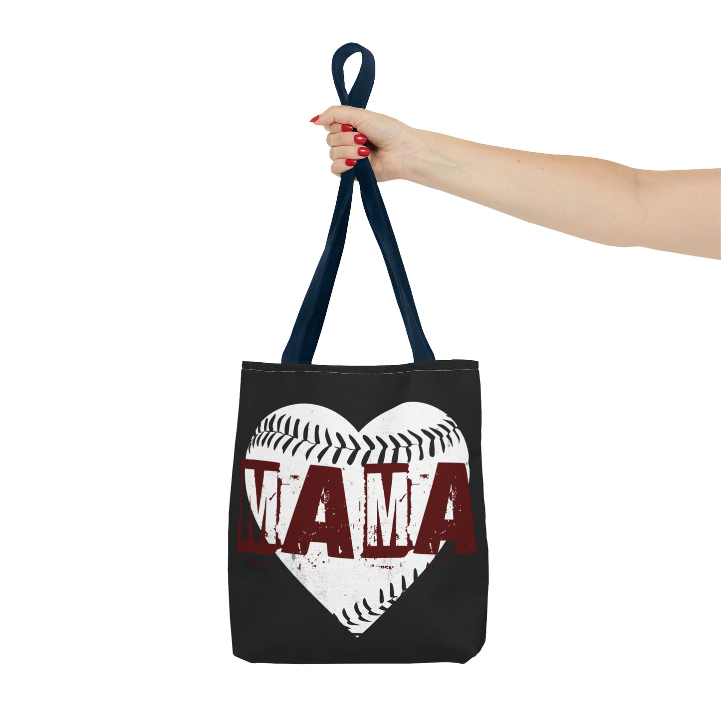 Baseball mama, Tote Bag (AOP)