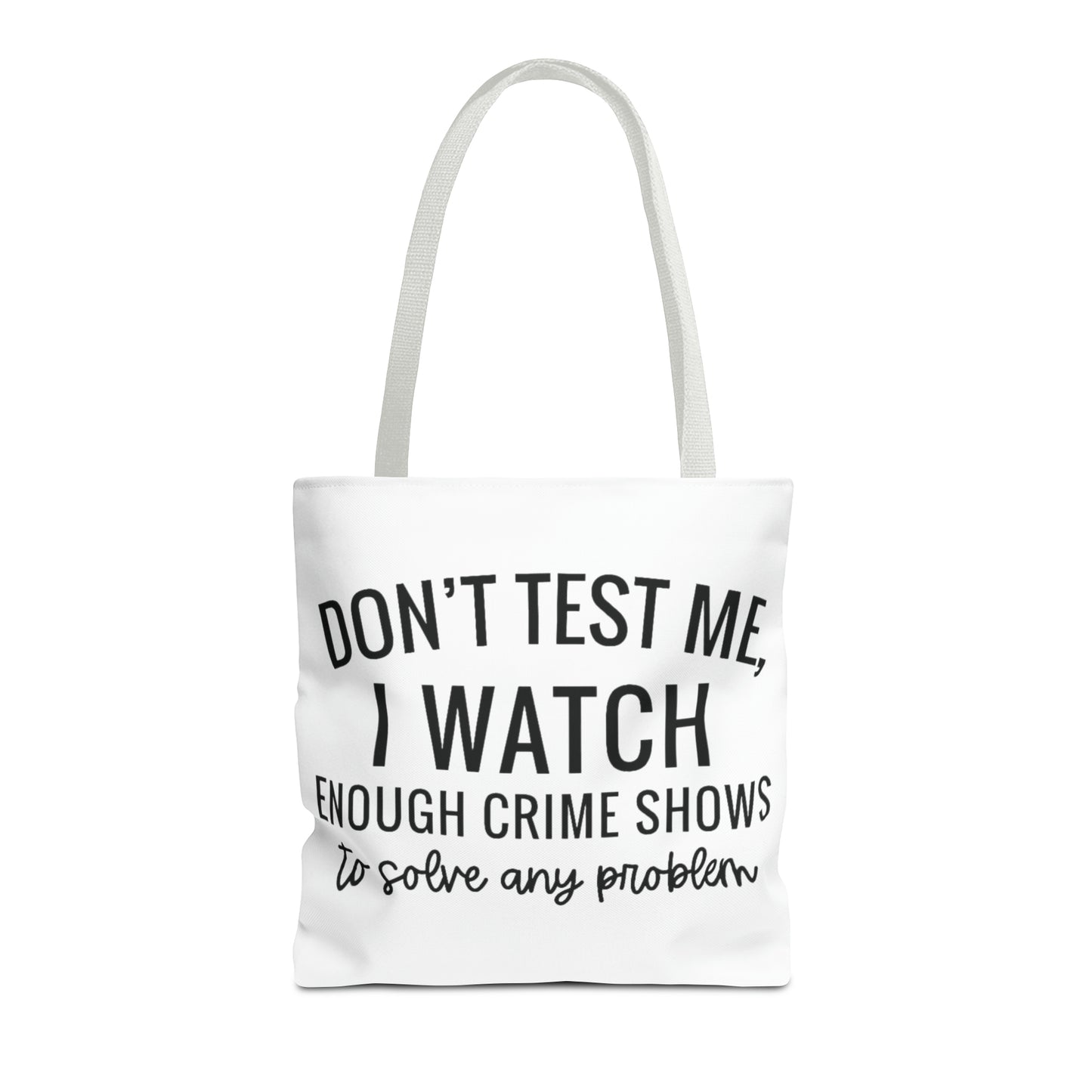 True crime watchers, Tote Bag (AOP)