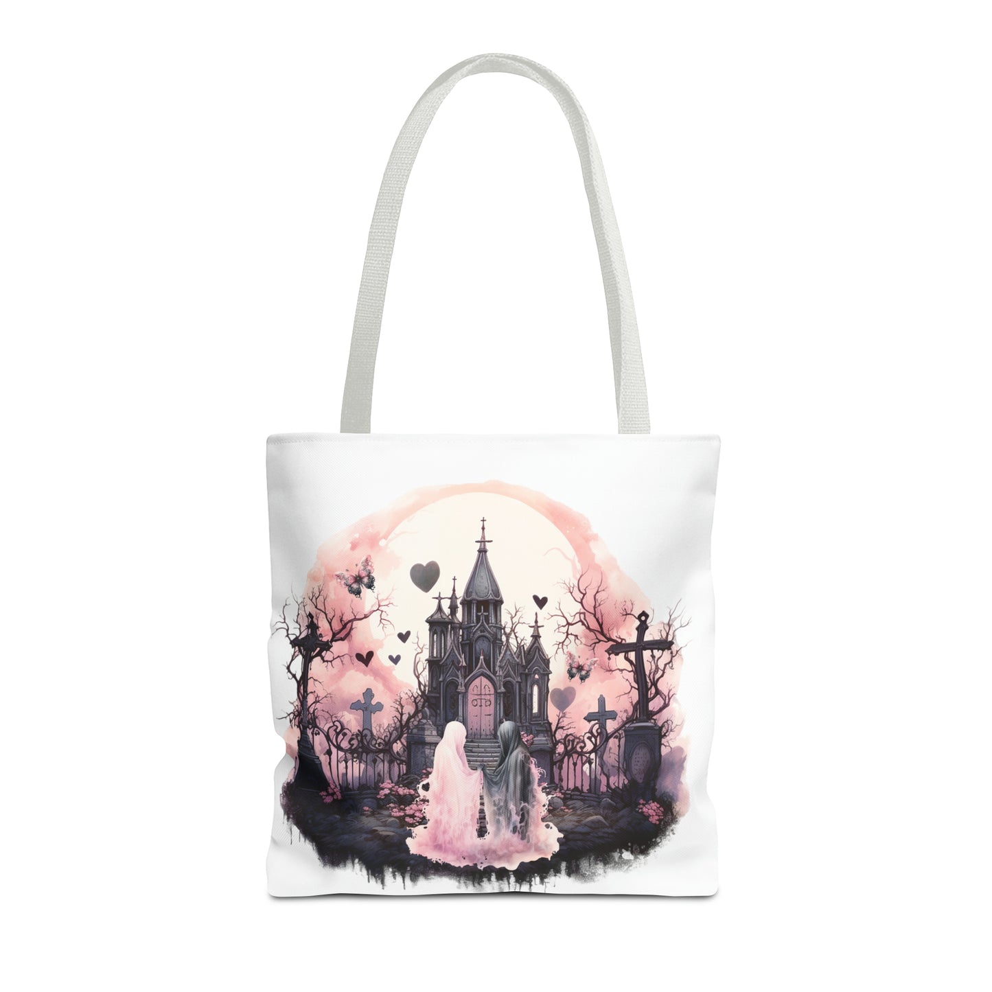 Even in death… we never part, Tote Bag (AOP)