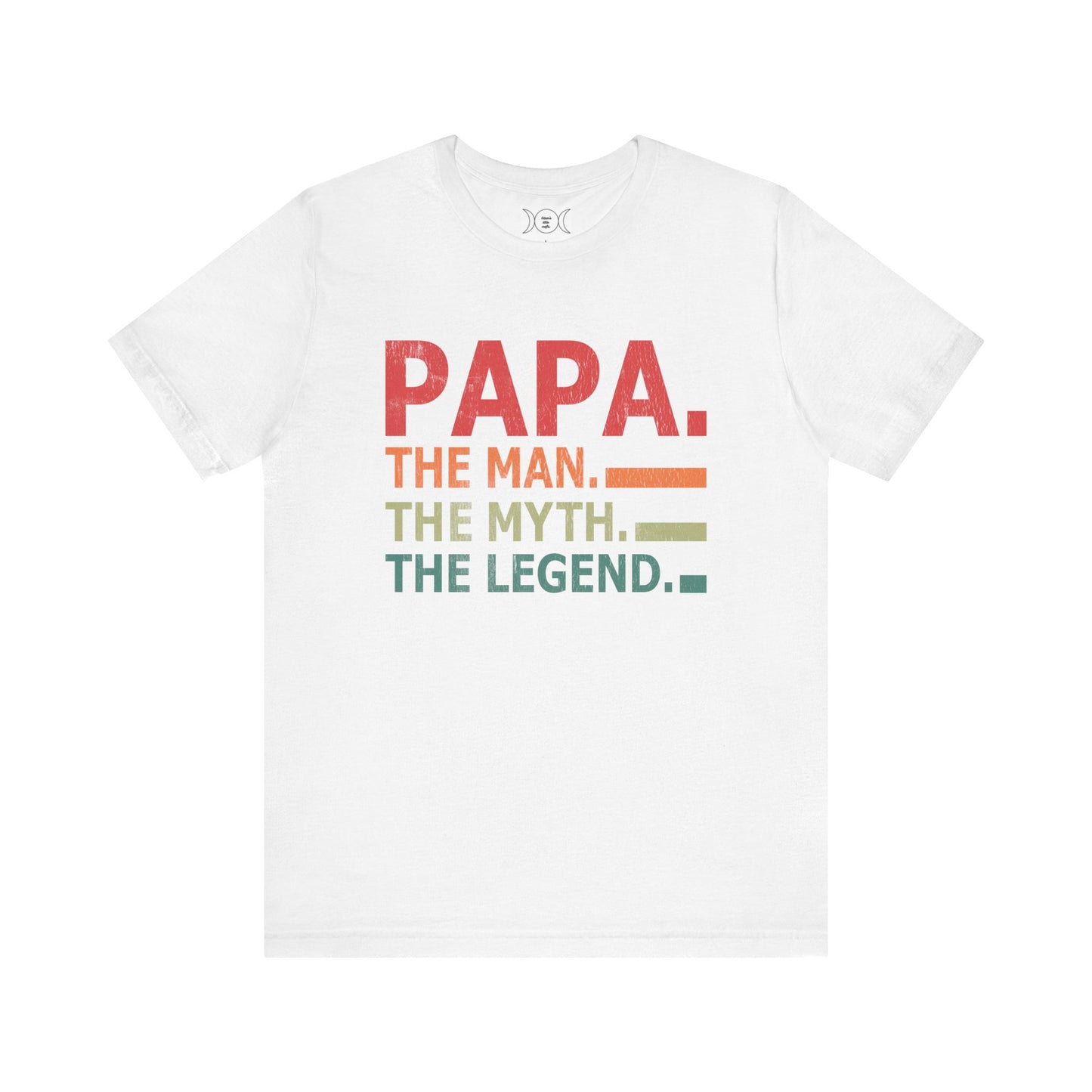 Papa, Unisex Jersey Short Sleeve Tee (no arm design)