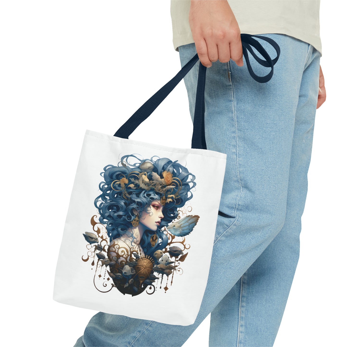 Aquarius, Tote Bag (AOP)