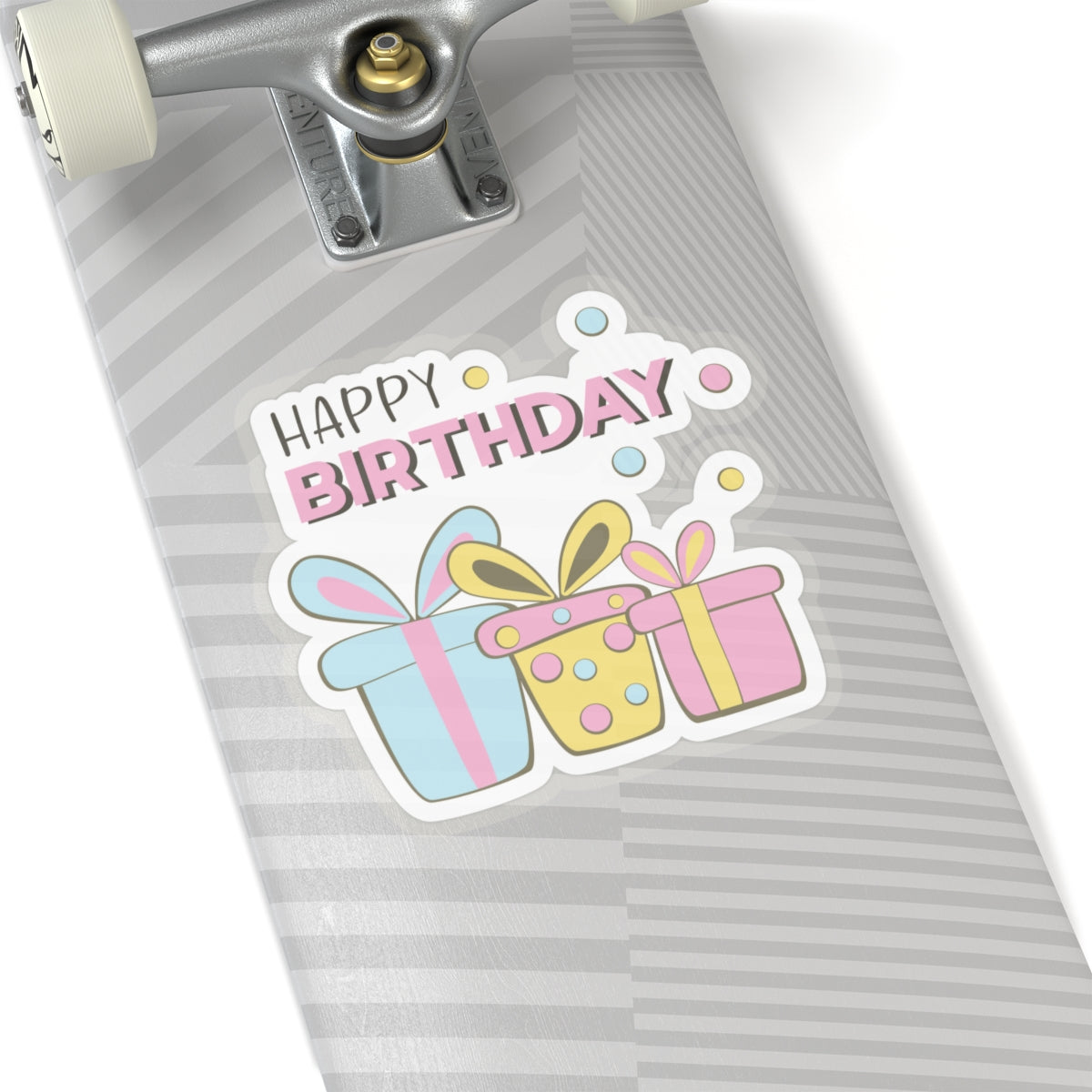 Happy birthday, Kiss-Cut Stickers