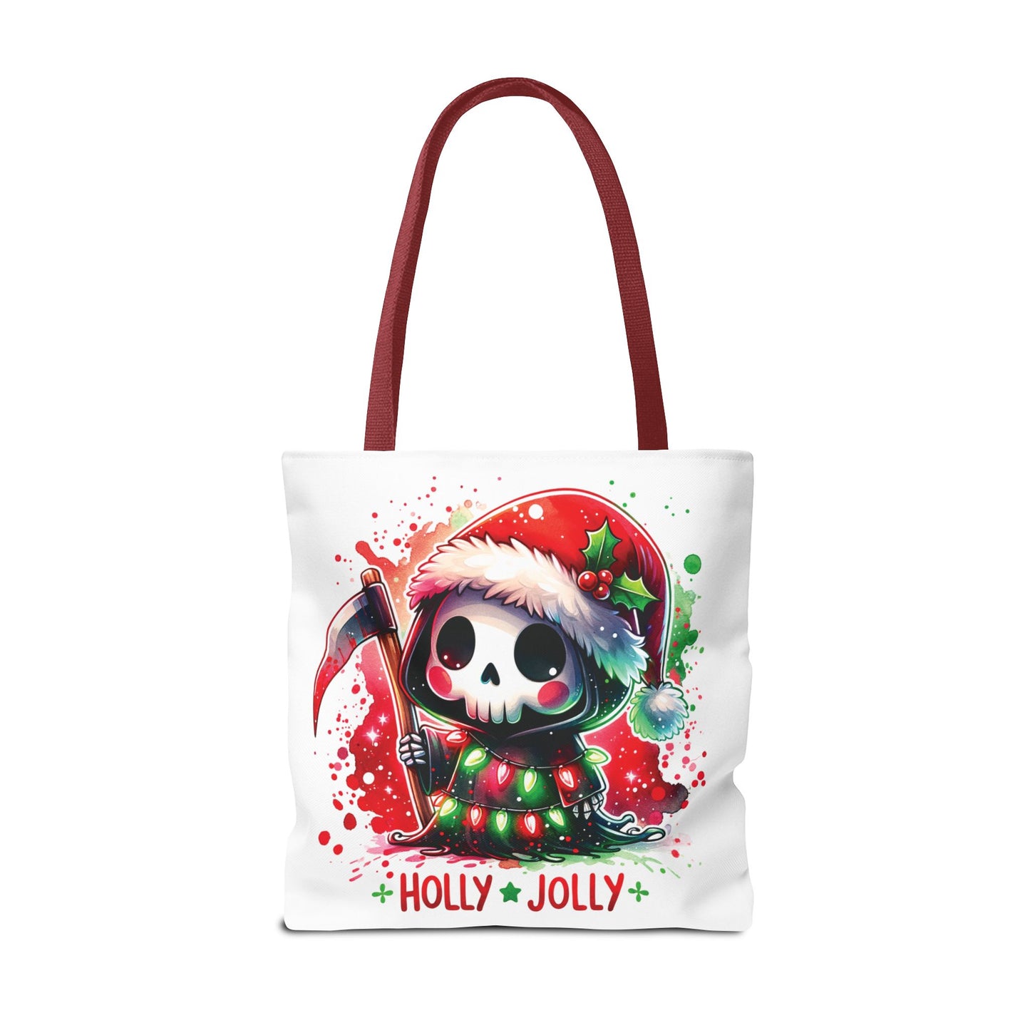 Holly jolly, Tote Bag (AOP)