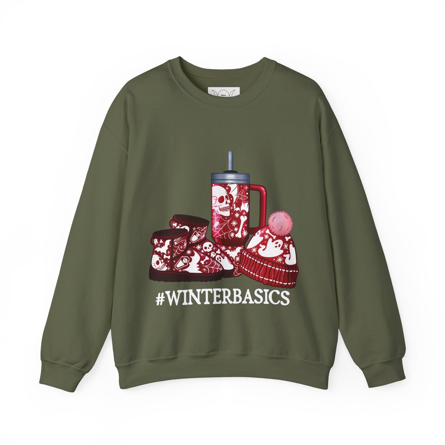 #winterbasics, ™ Crewneck Sweatshirt (no sleeve design )