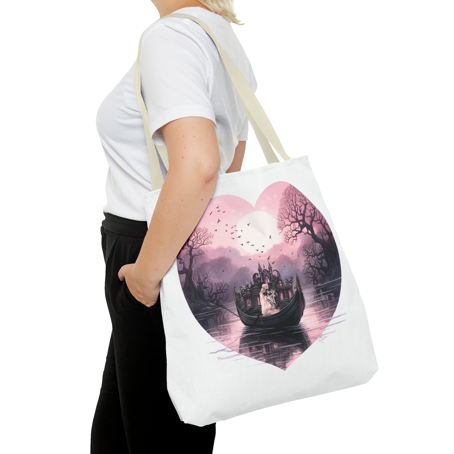 Even in death… we never part, Tote Bag (AOP)