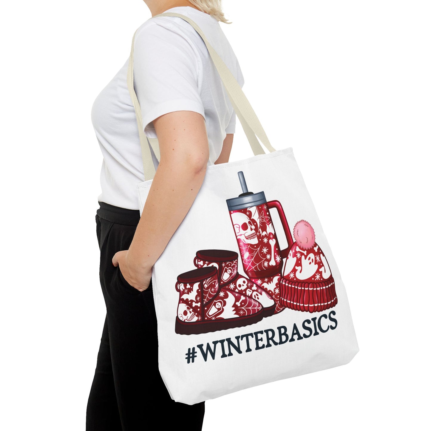 #winterbasics, Tote Bag (AOP)