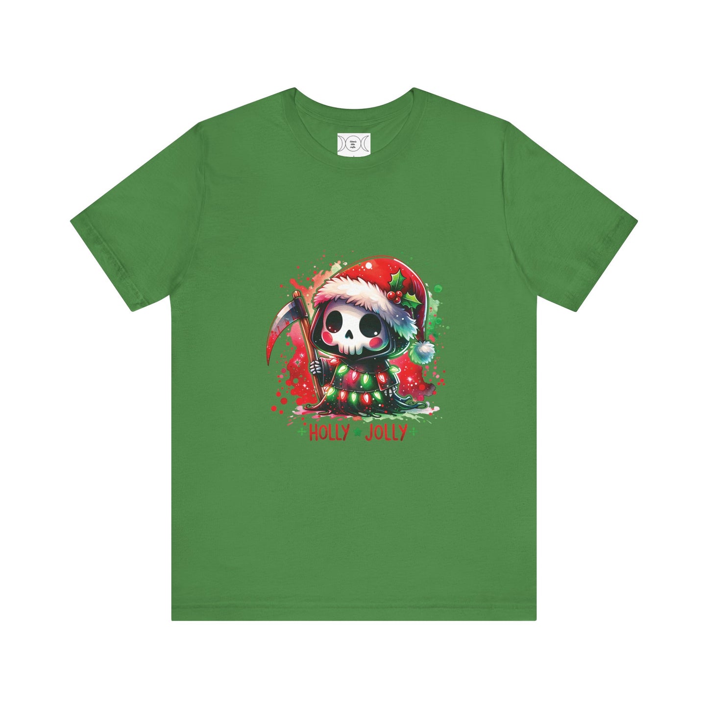 Holly jolly , Unisex Jersey Short Sleeve Tee ( no sleeve design)