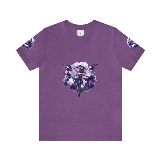 February amethyst fairy, Unisex Jersey Short Sleeve