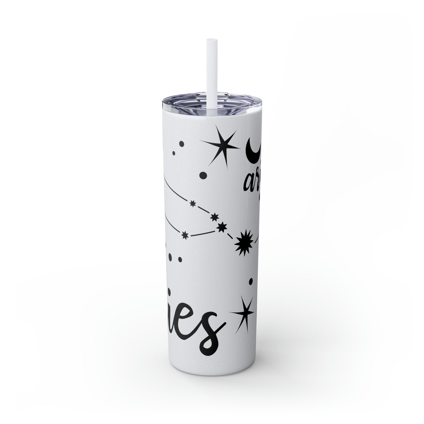 Aries, Skinny Tumbler with Straw, 20oz