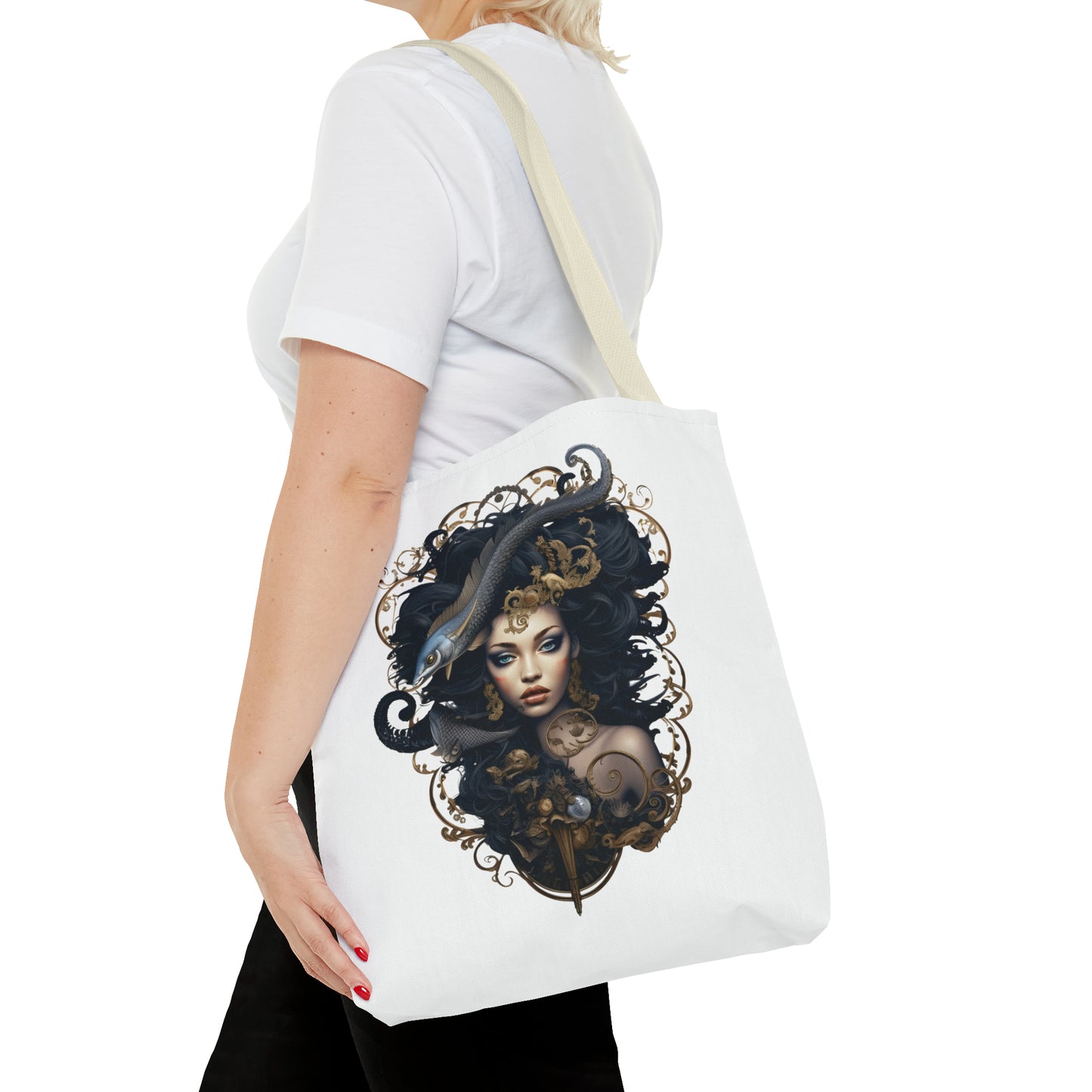 Pisces, Tote Bag (AOP)